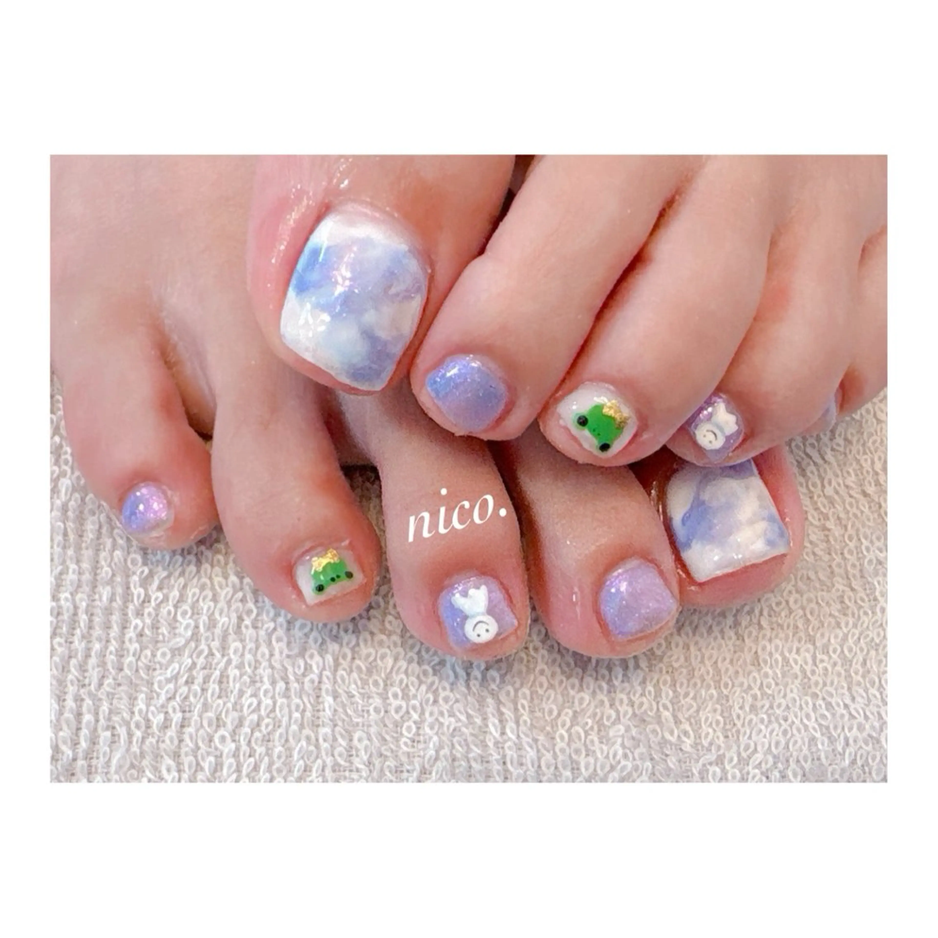 ネイル ハンドネイル フットネイル nailsalon nico.のネイルデザイン
