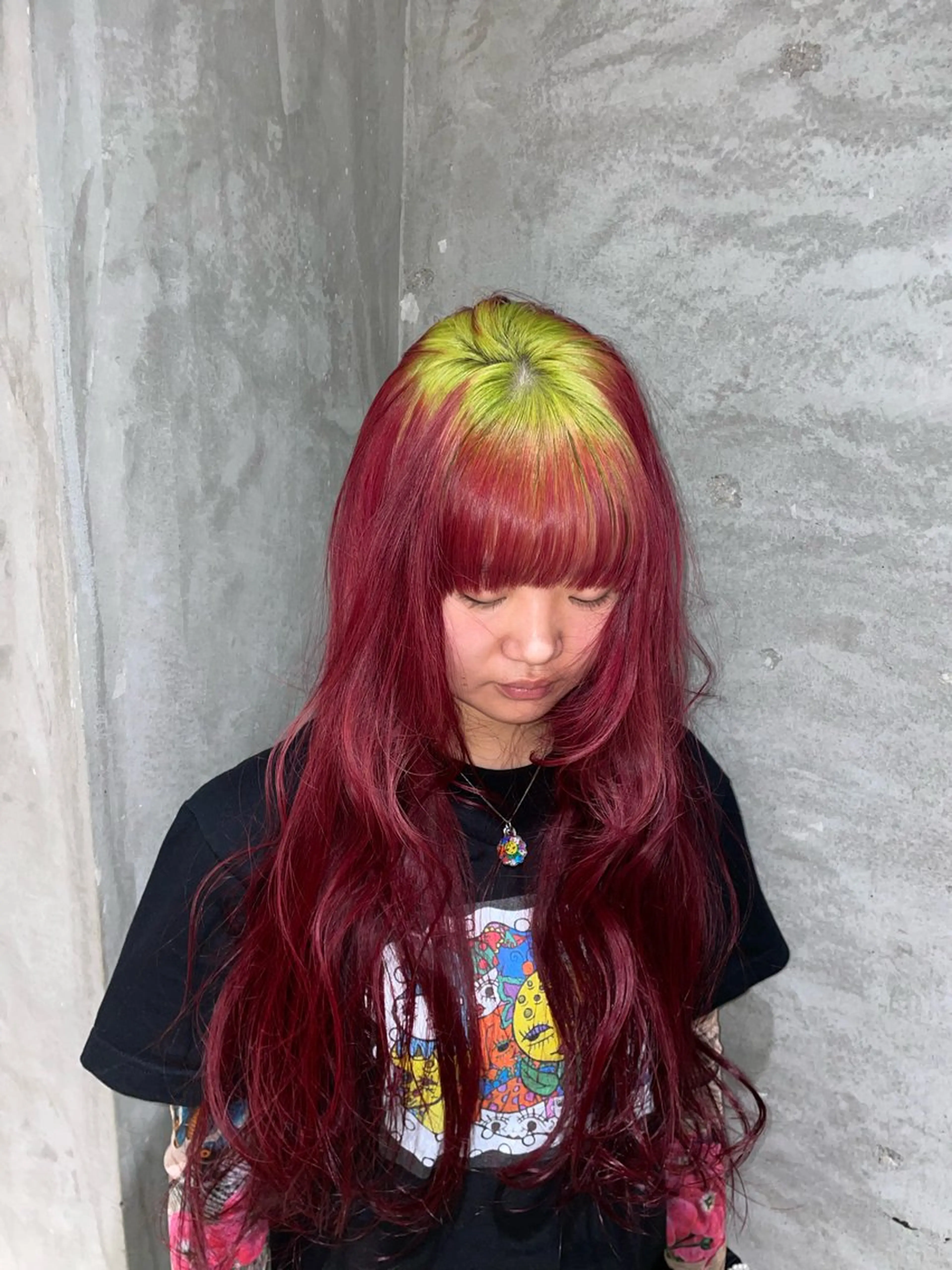 ロング カラー asada makotoのヘアスタイル