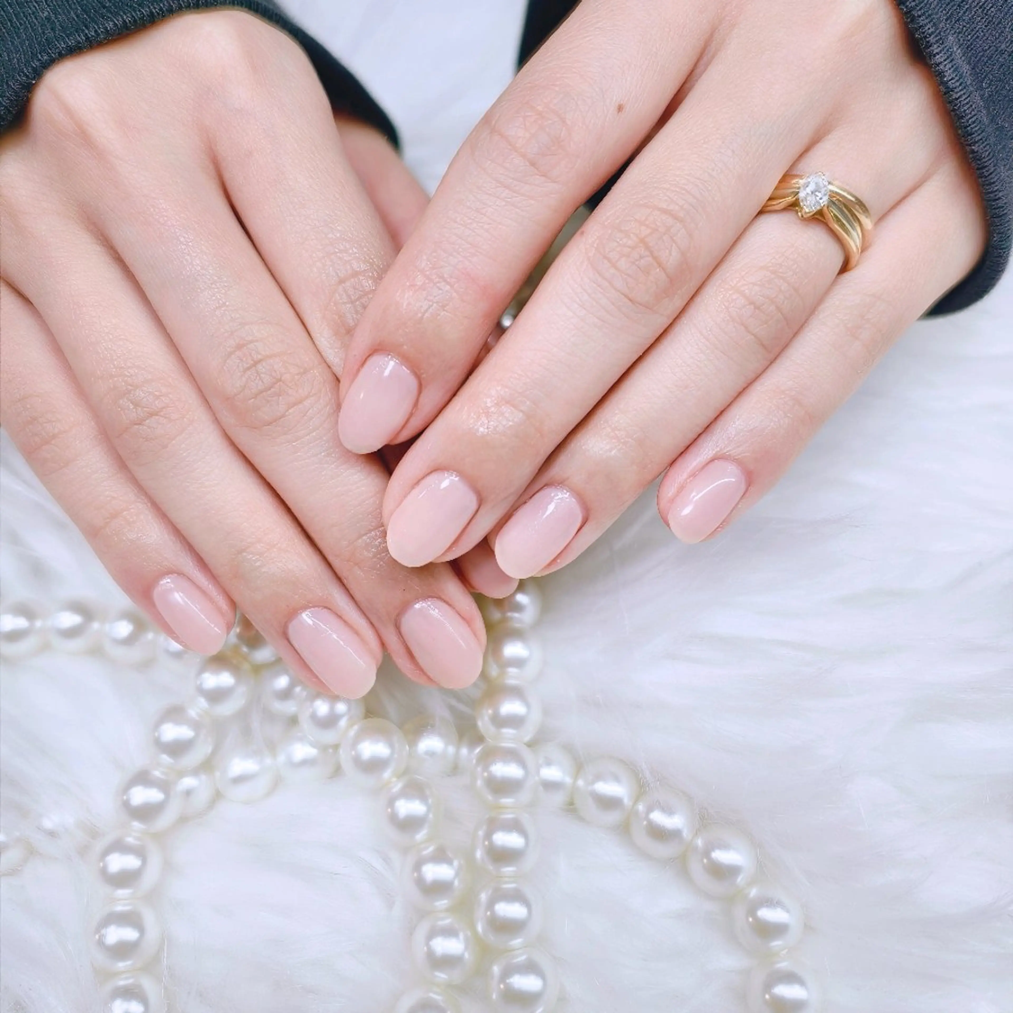 オフあり💅🏻ハンド💅🏻ワンカラー(🎊ストーン✨パール2粒サービス🎊）💕現金お支払いのみ💕の写真