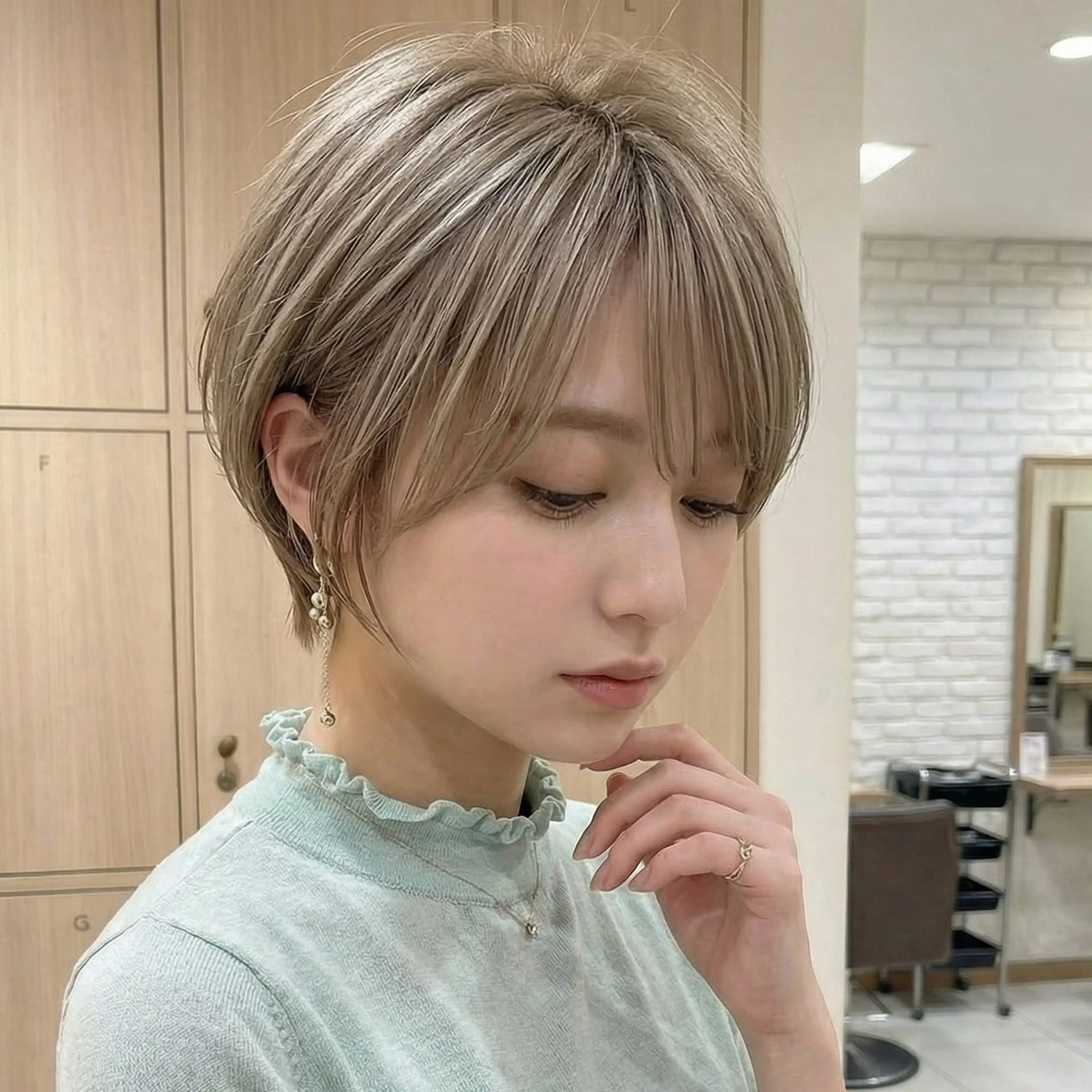 ショート カット 丸みショートボブ/ タッセルボブ 吉野のヘアスタイル