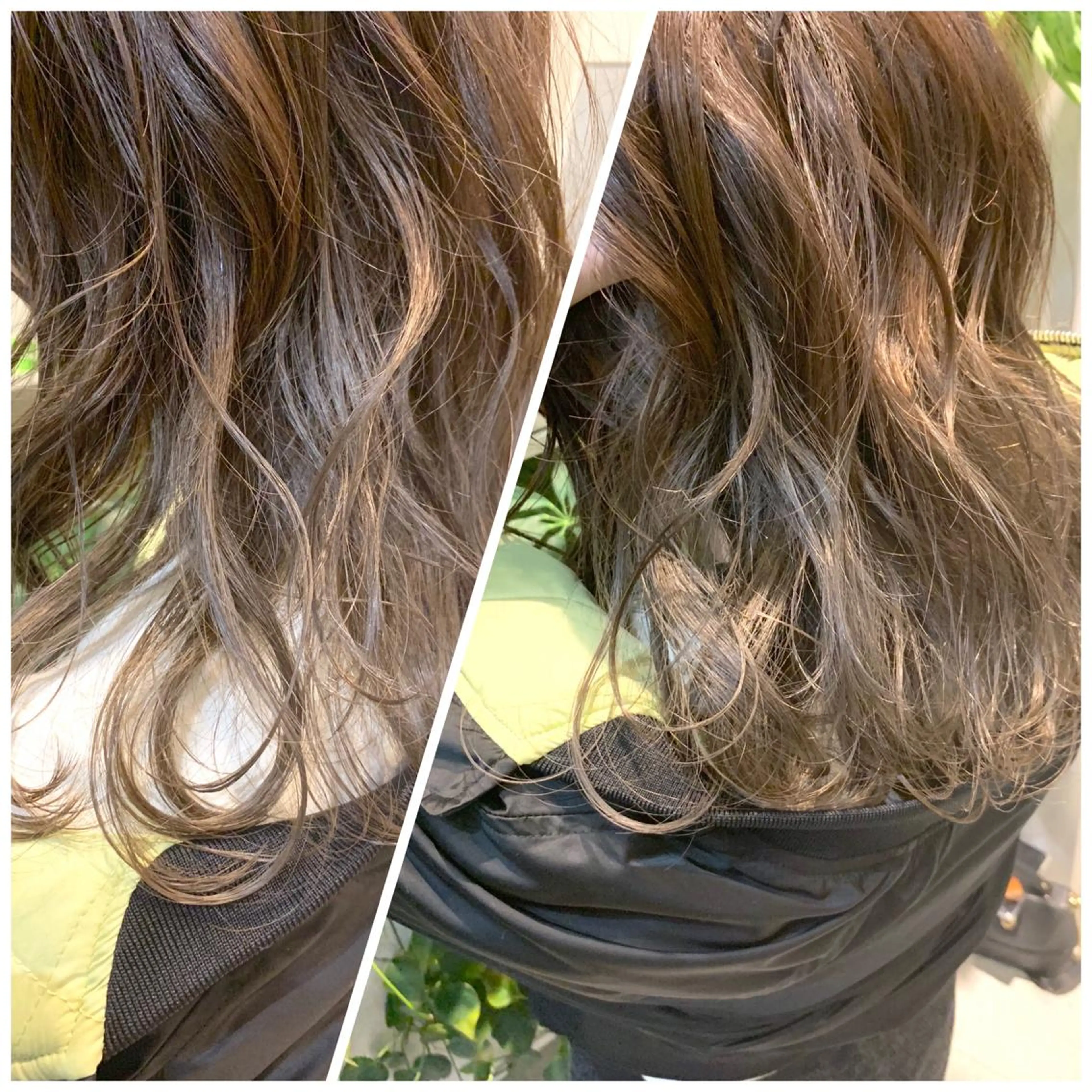 ミディアム カラー ヘアアレンジ グレージュ カット ヘアカラー トリートメント 東北No.1完全個室 💐梶谷社長のヘアスタイル