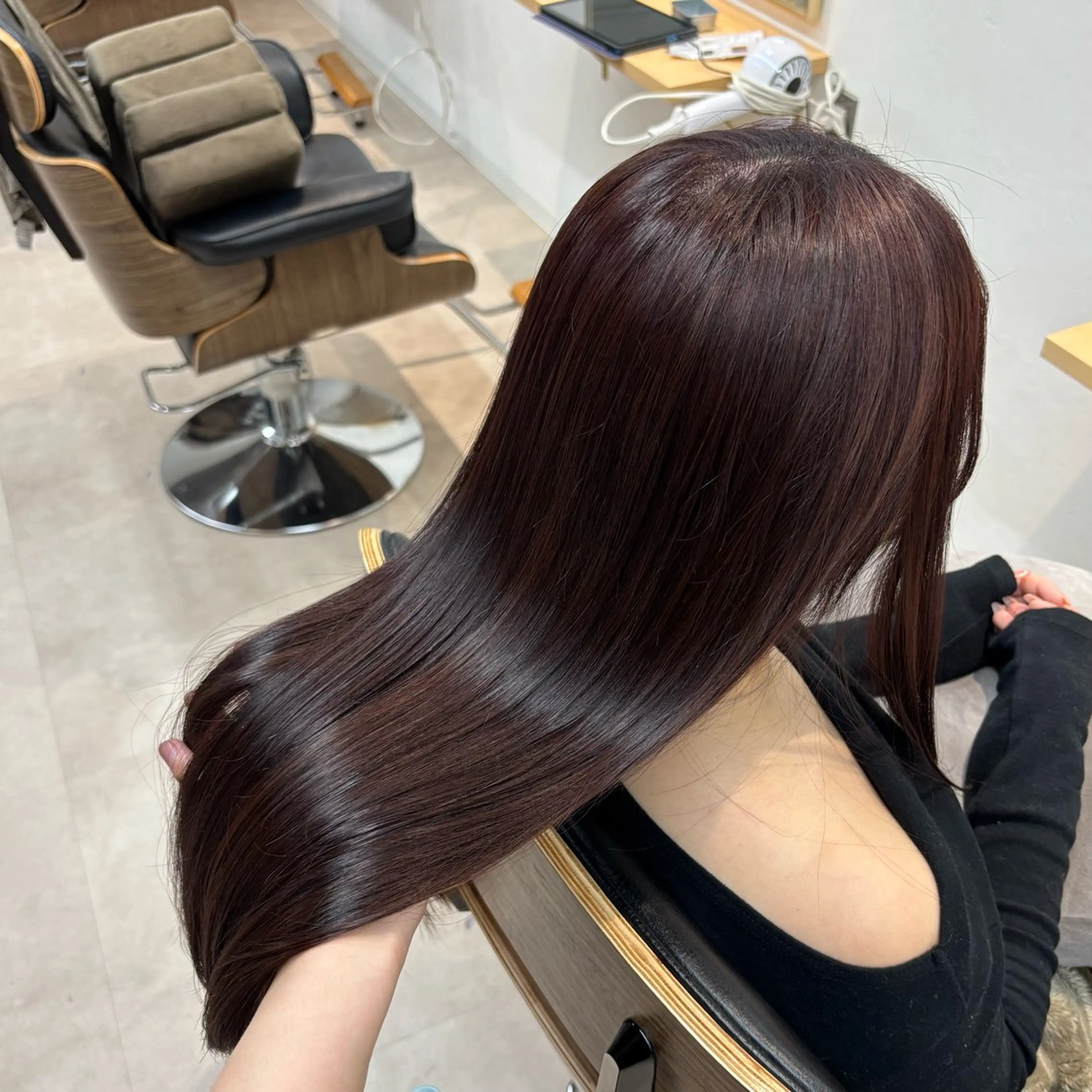 カラー カット ヘアカラー ✨透明感カラー/ 縮毛矯正/うみ✨️のヘアスタイル