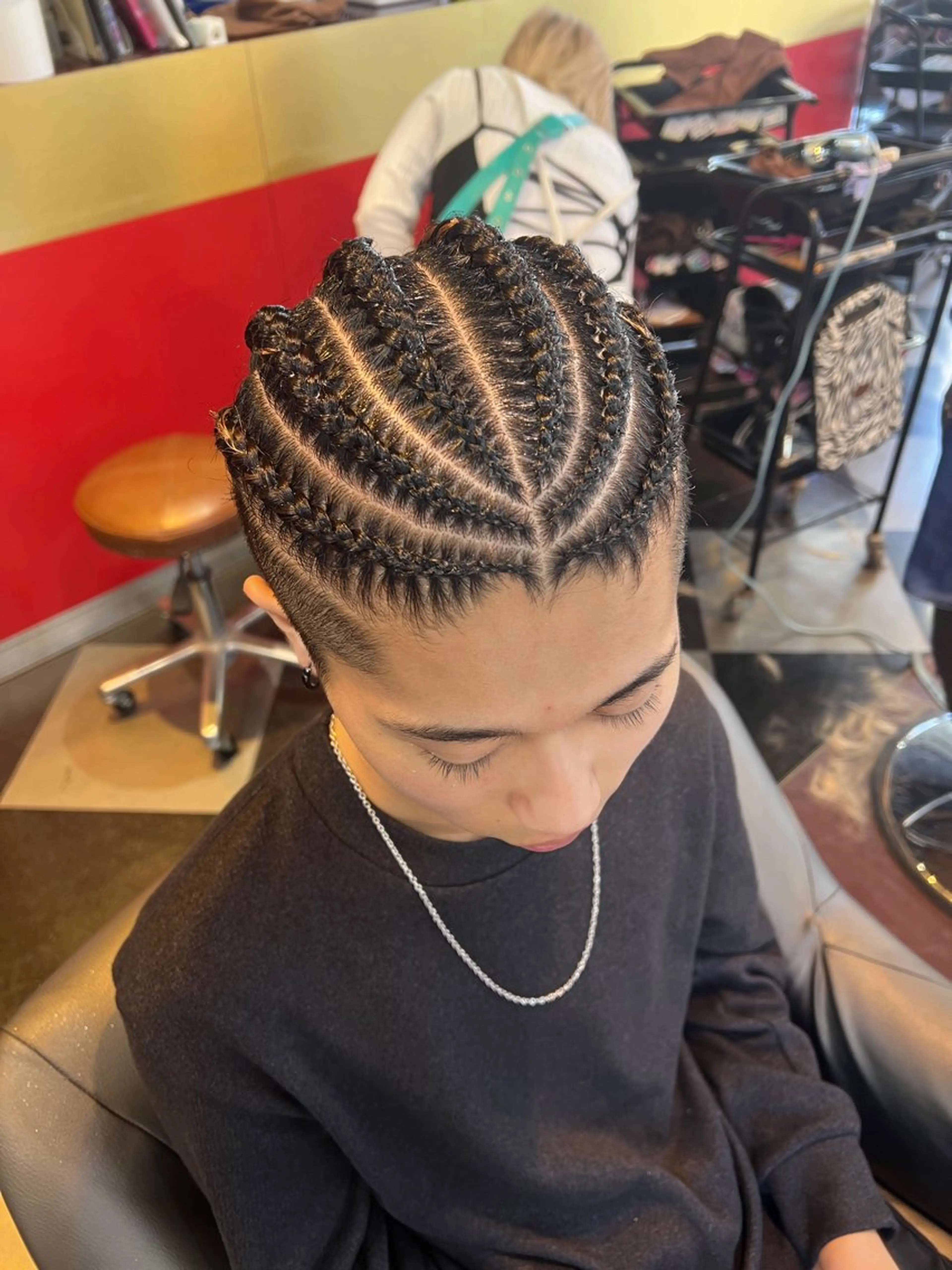 ヘアアレンジ メンズ ヘアセット 横浜ロングミディアム レイヤー/ 平林侑馬のヘアスタイル