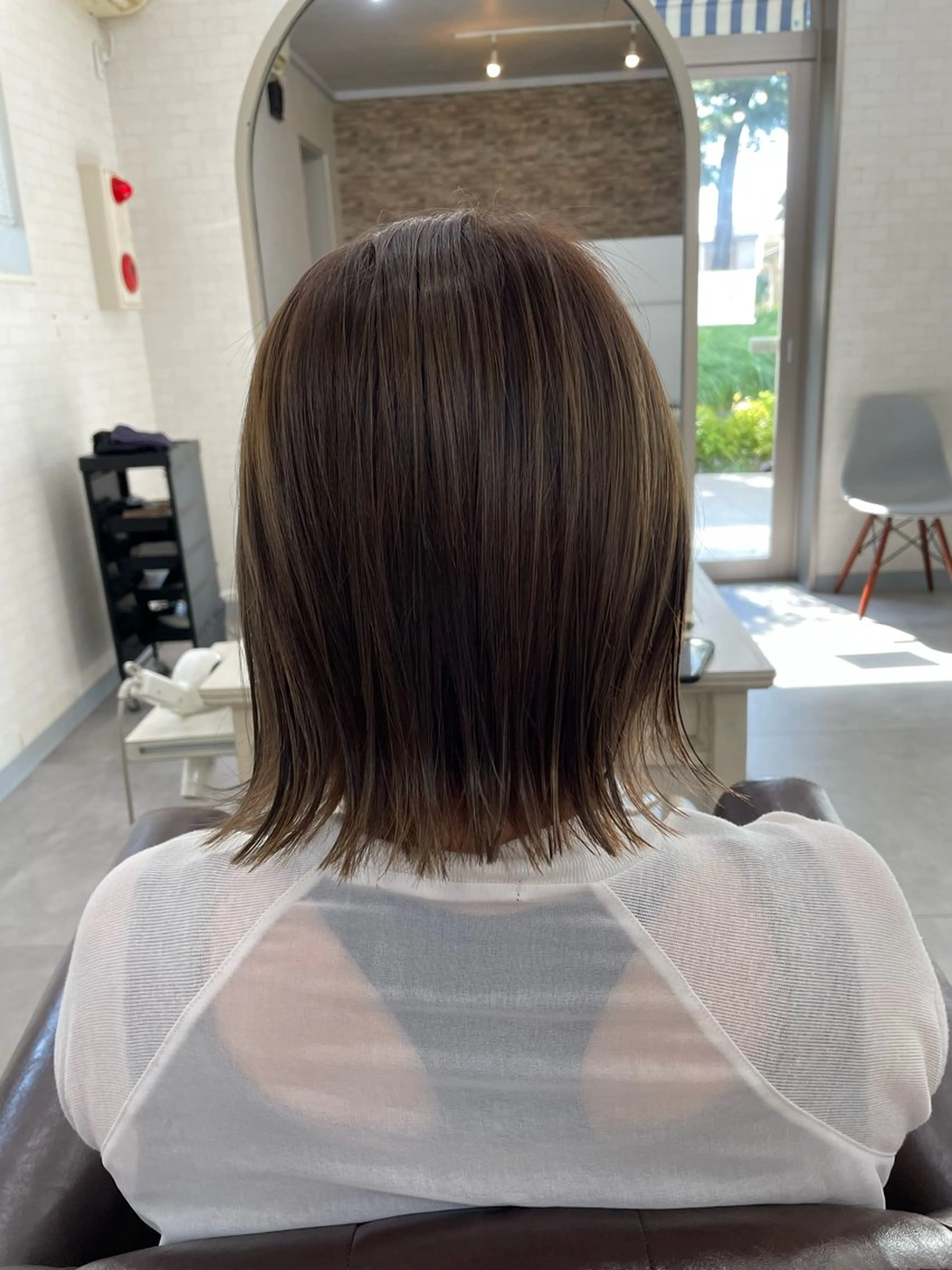 ミディアム カラー Canna honokaのヘアスタイル