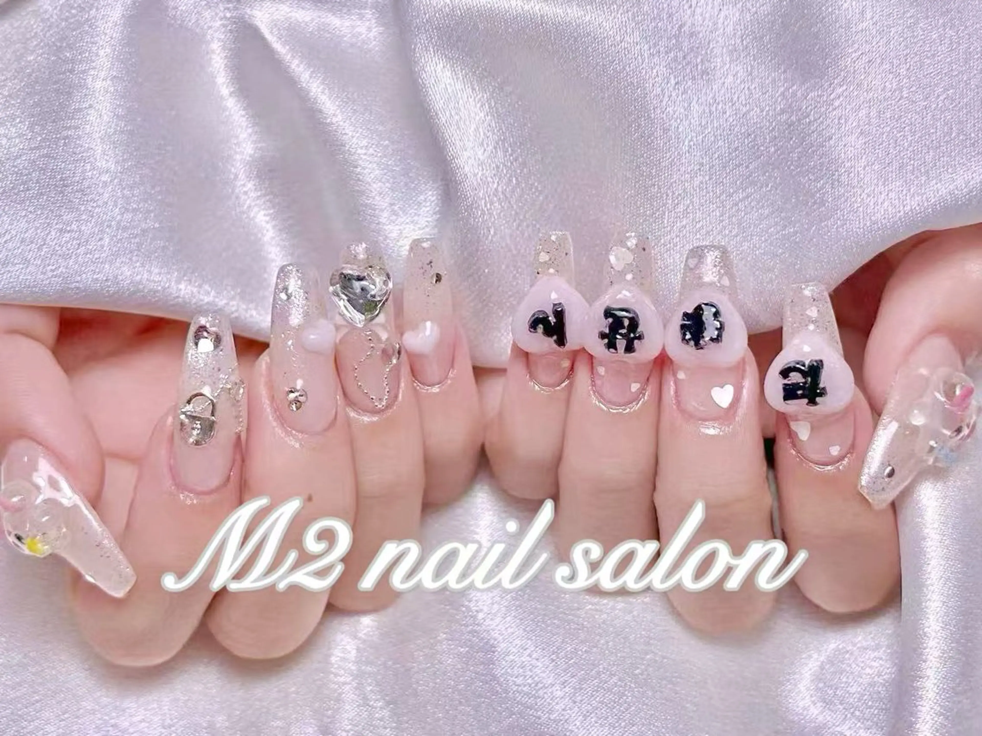 ネイル 長さだし専門店 M2　rikaのネイルデザイン