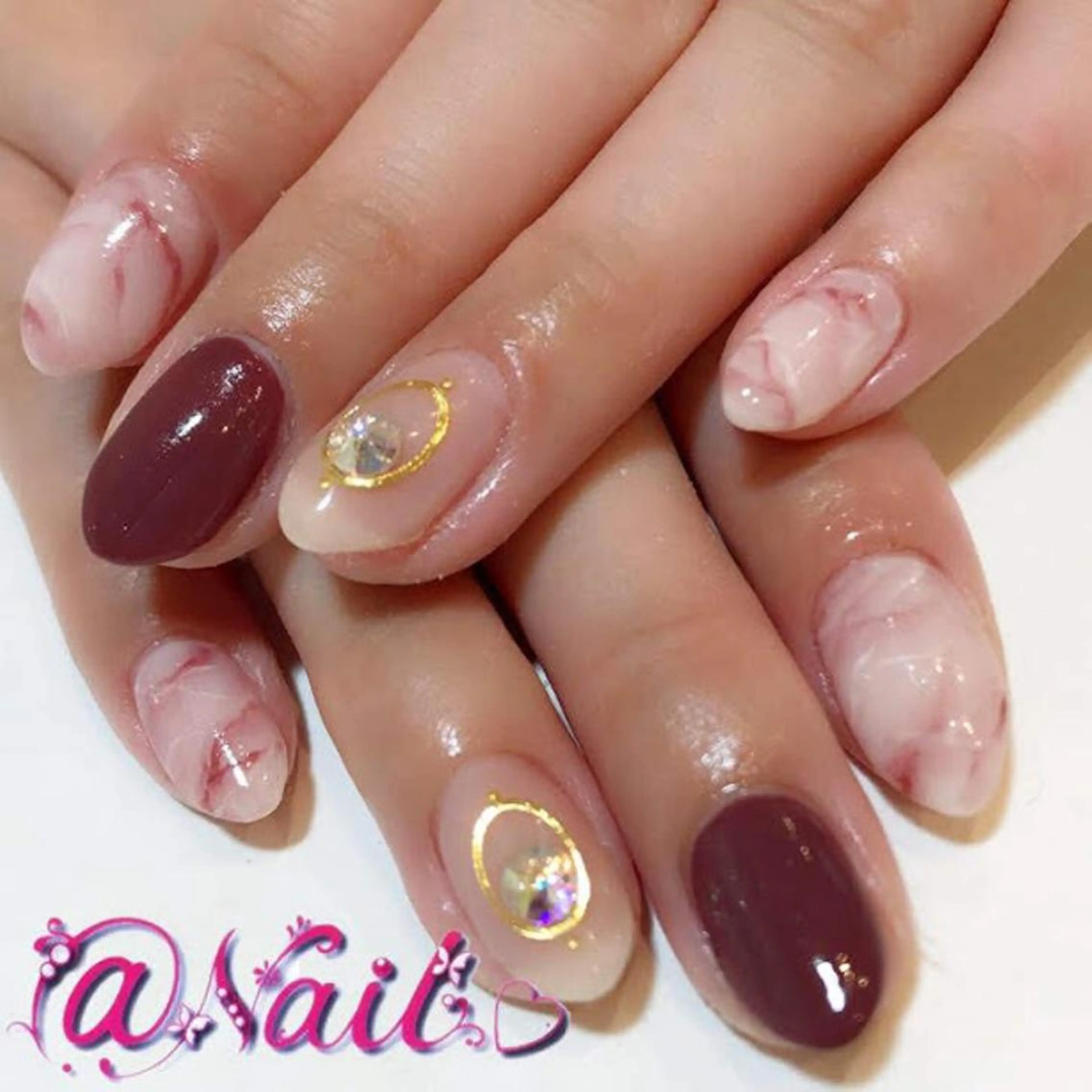 ネイル 小尾 栞のネイルデザイン