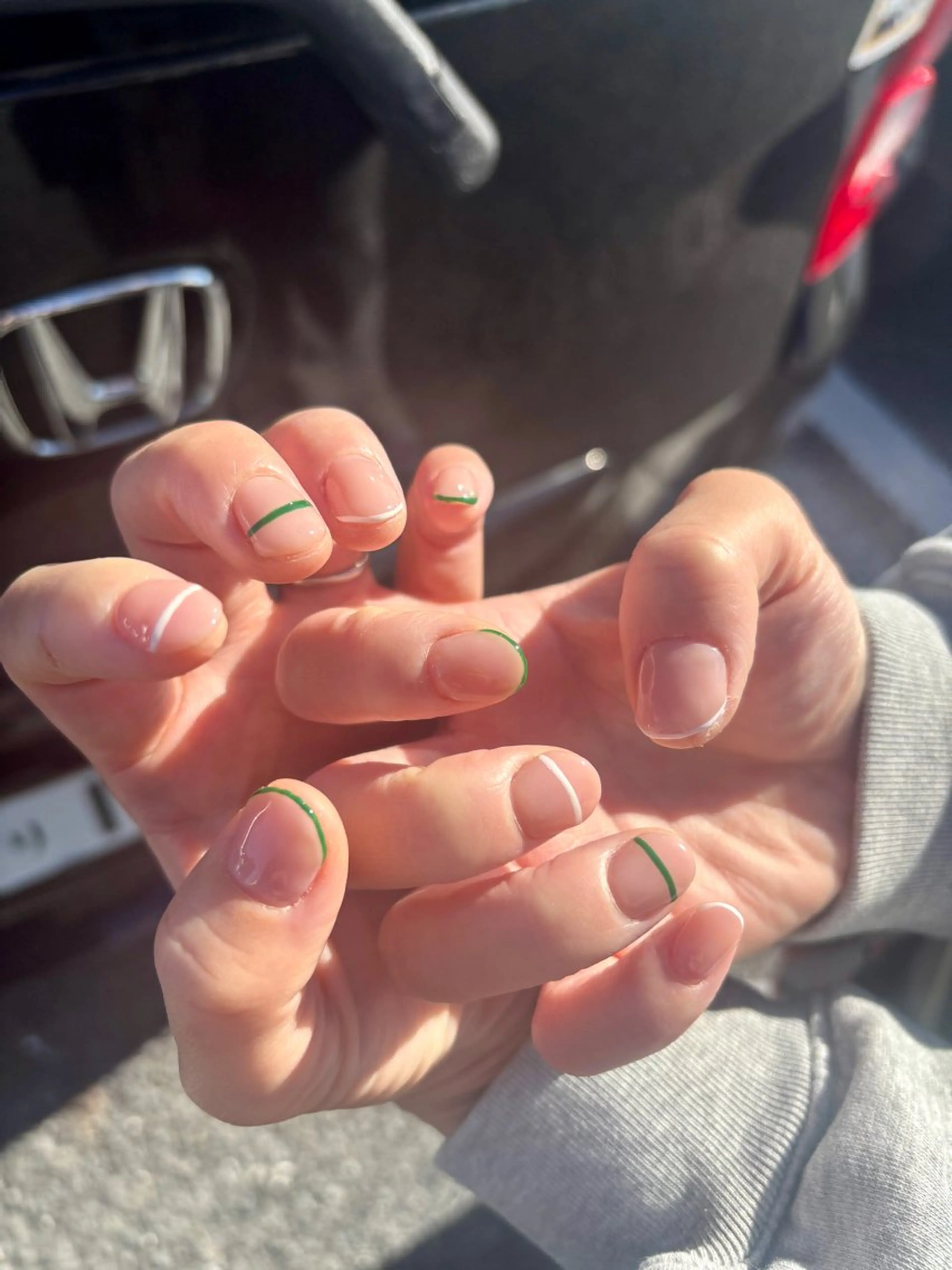 ネイル 持ち込み ホワイト ジェシー ネイルのネイルデザイン