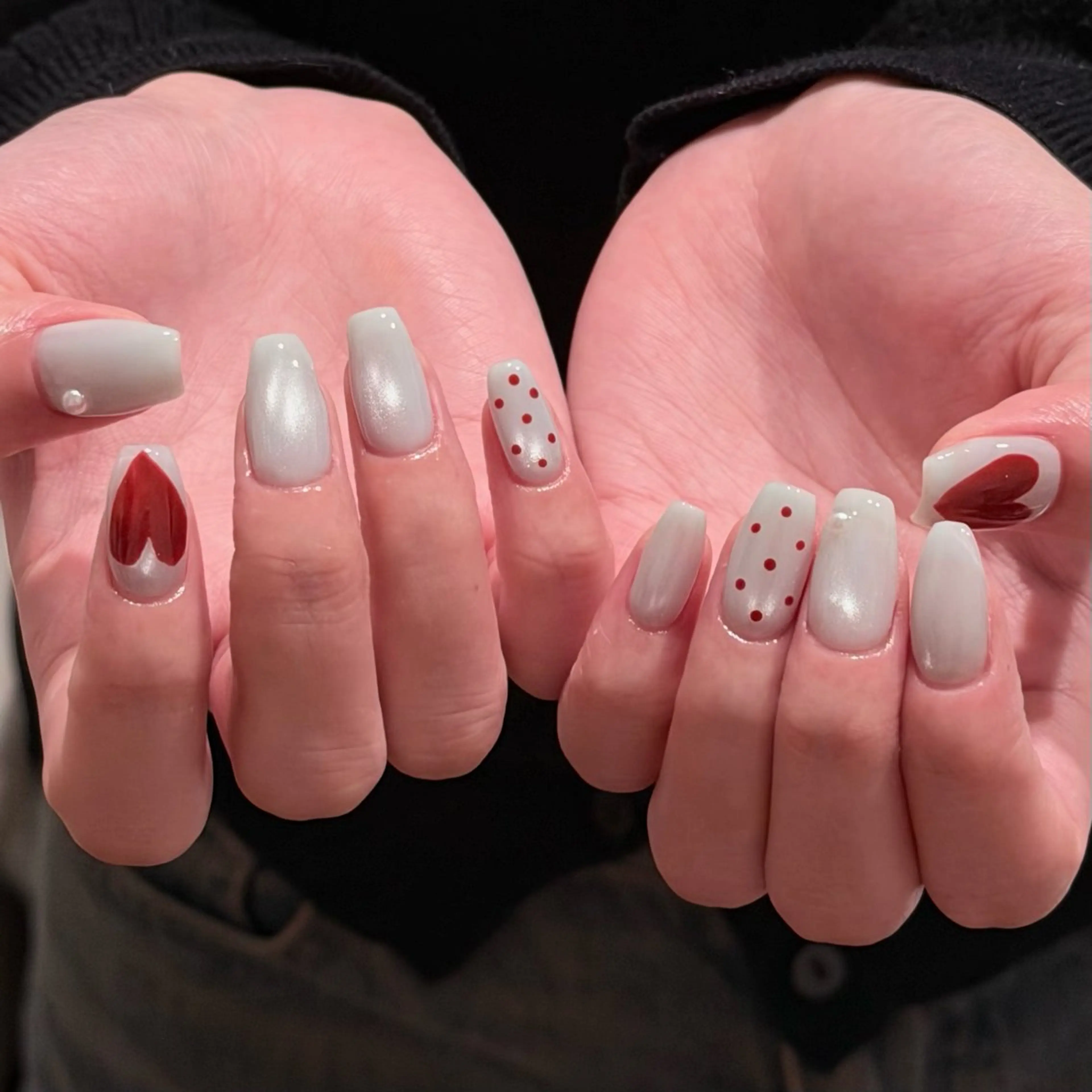 ネイル ハンドネイル 🎀 Hiyubi._.nail 🫧所属・🎀フェイ フェイ🫧💗のネイルデザイン