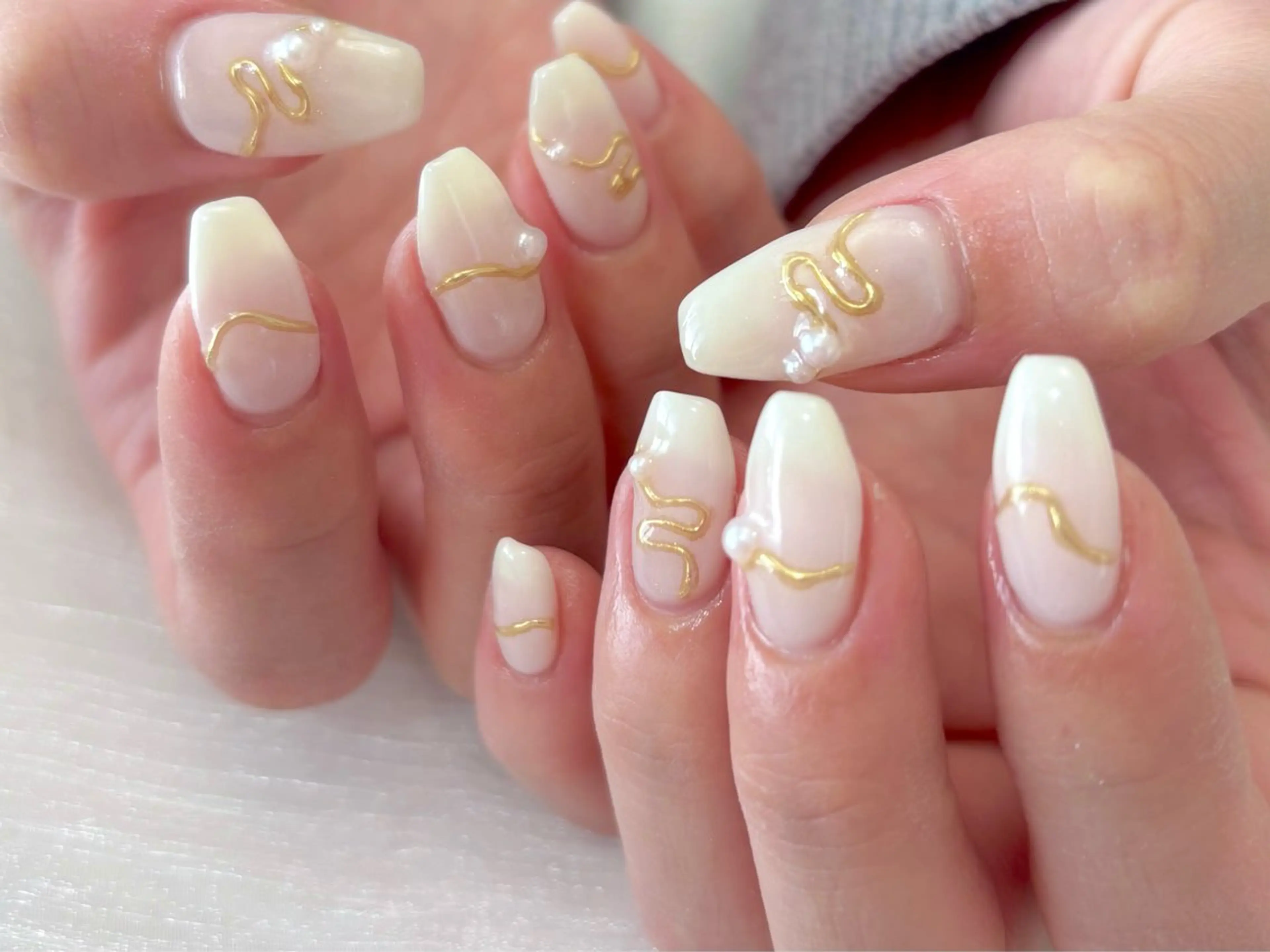 ネイル ハンドネイル yurina ☆のネイルデザイン