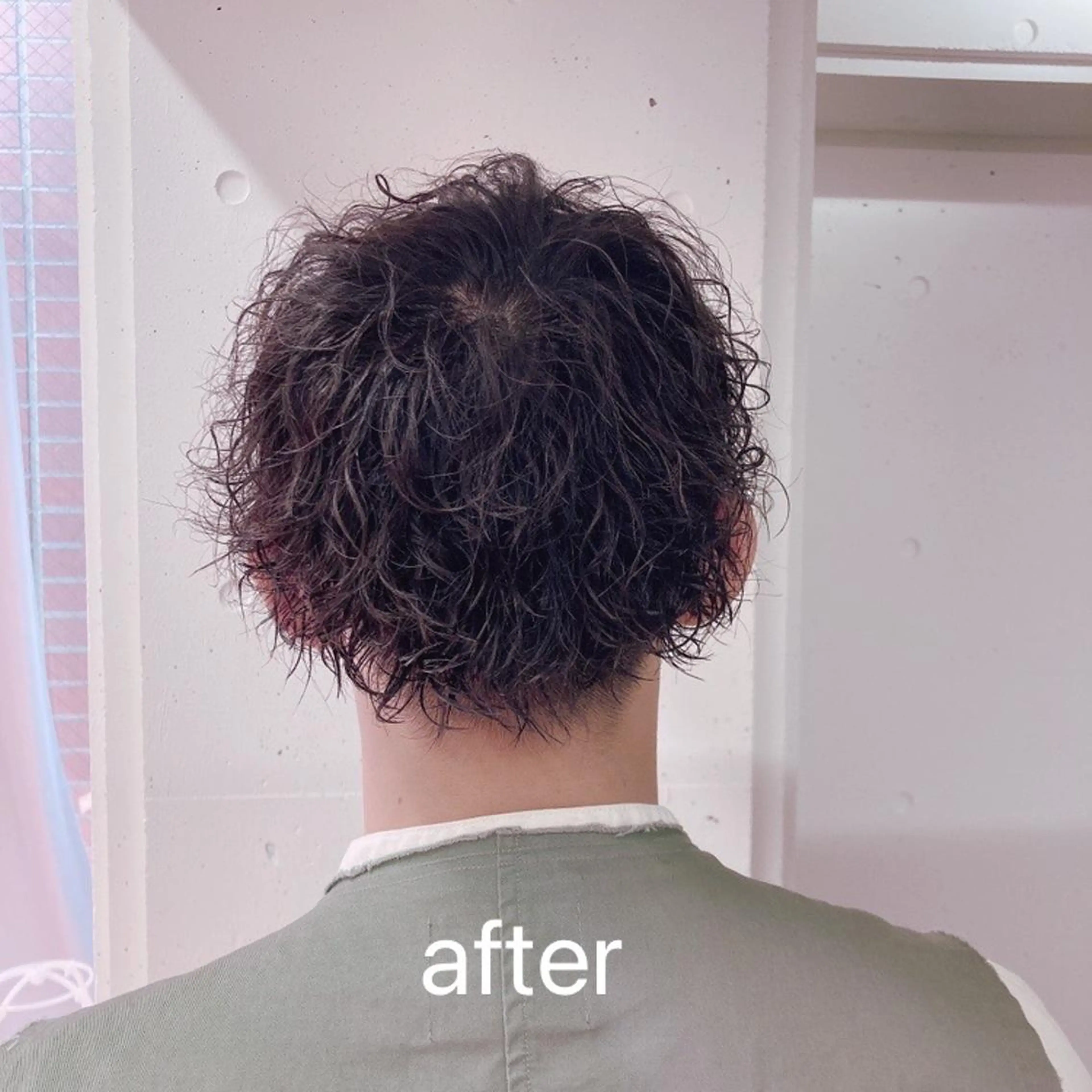 パーマ メンズ メンズパーマ カット パーマ ミルミー美容室所属・🦄💒💓齎藤 七海子🦄💒💓の眉毛・アイブロウイメージ