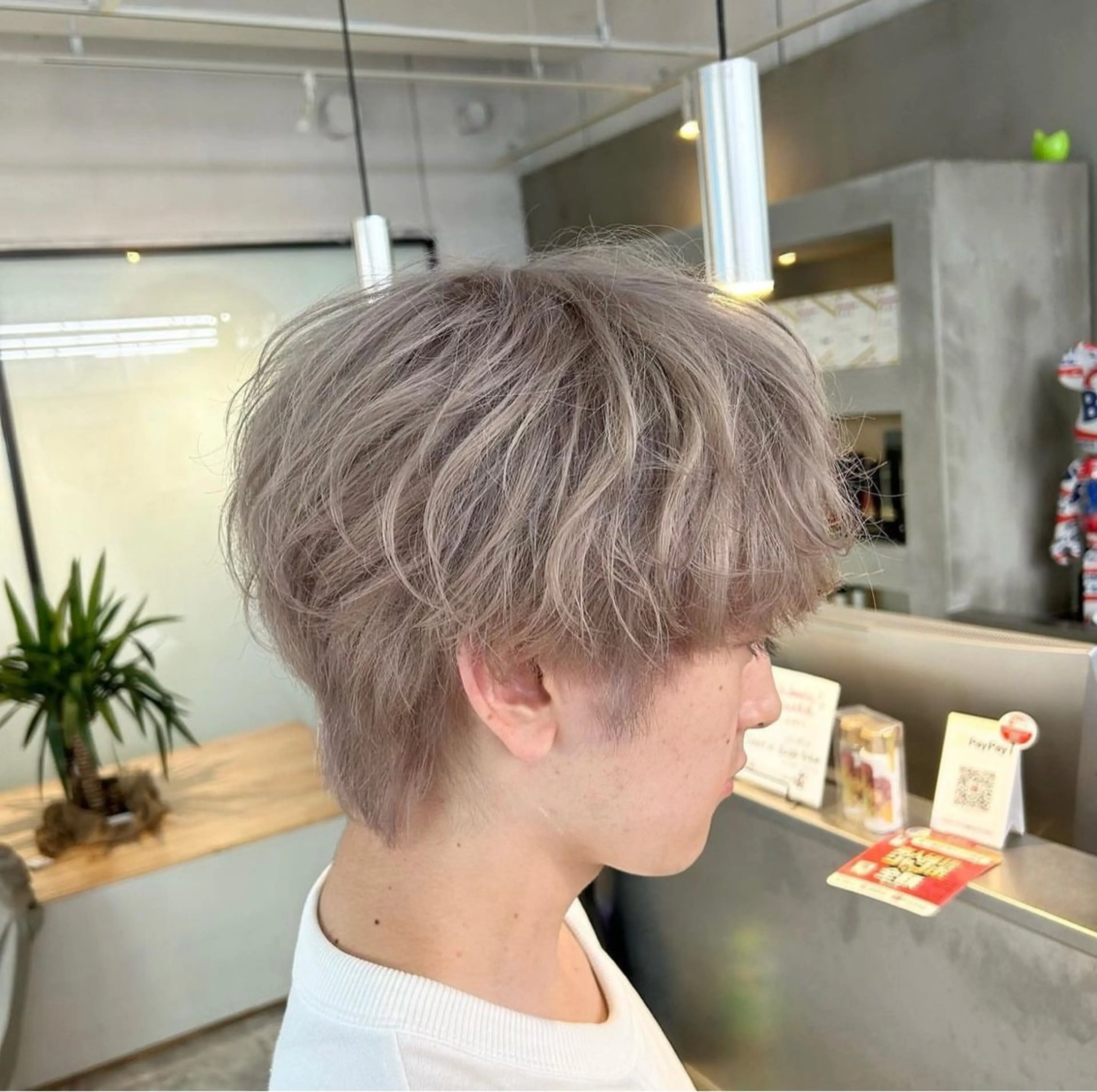 ショート ヘアカラー メンズ特化美容師 /真家雅樹🔥のヘアスタイル