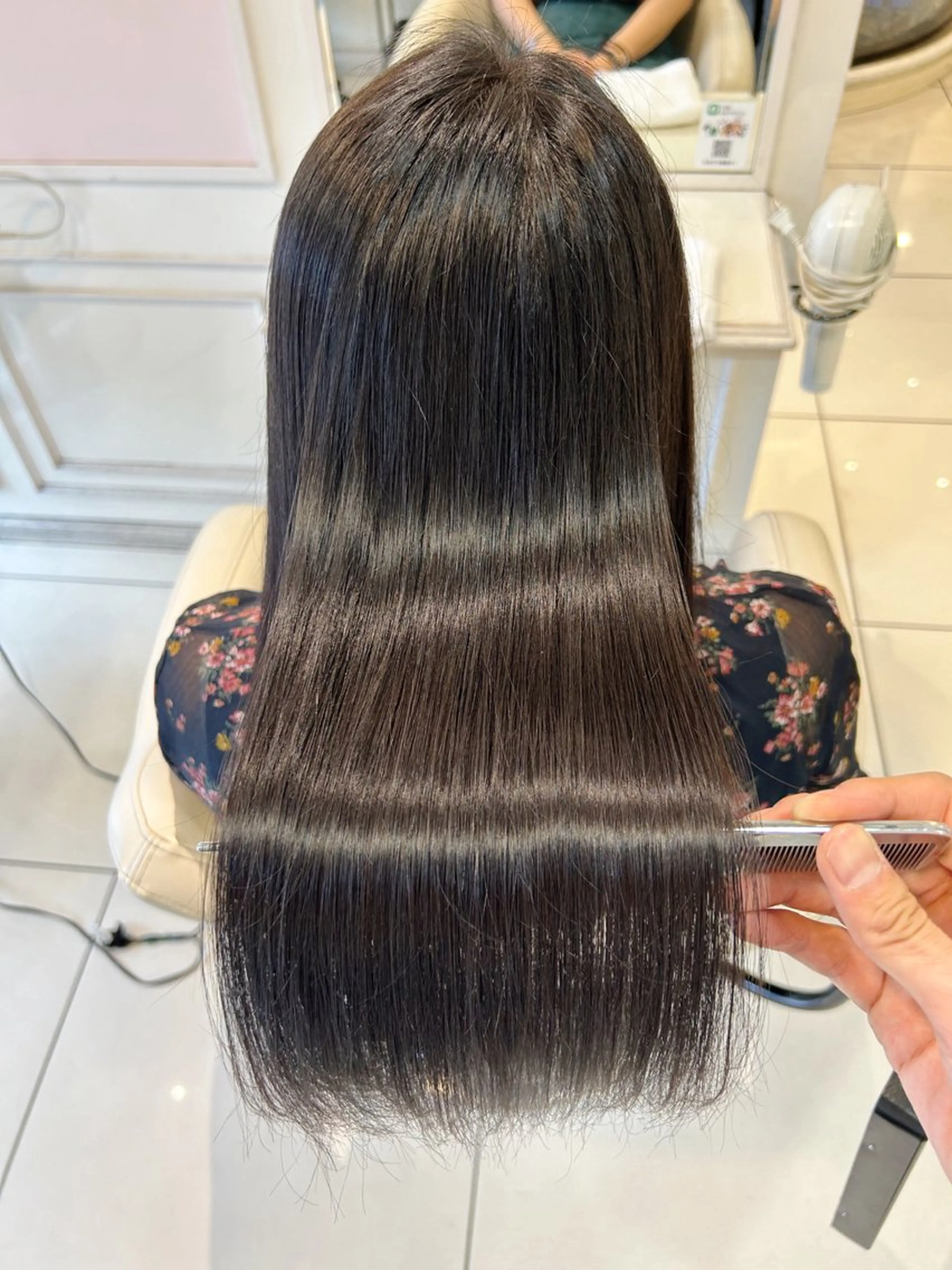 似合わせカット＋髪質改善トリートメントの写真