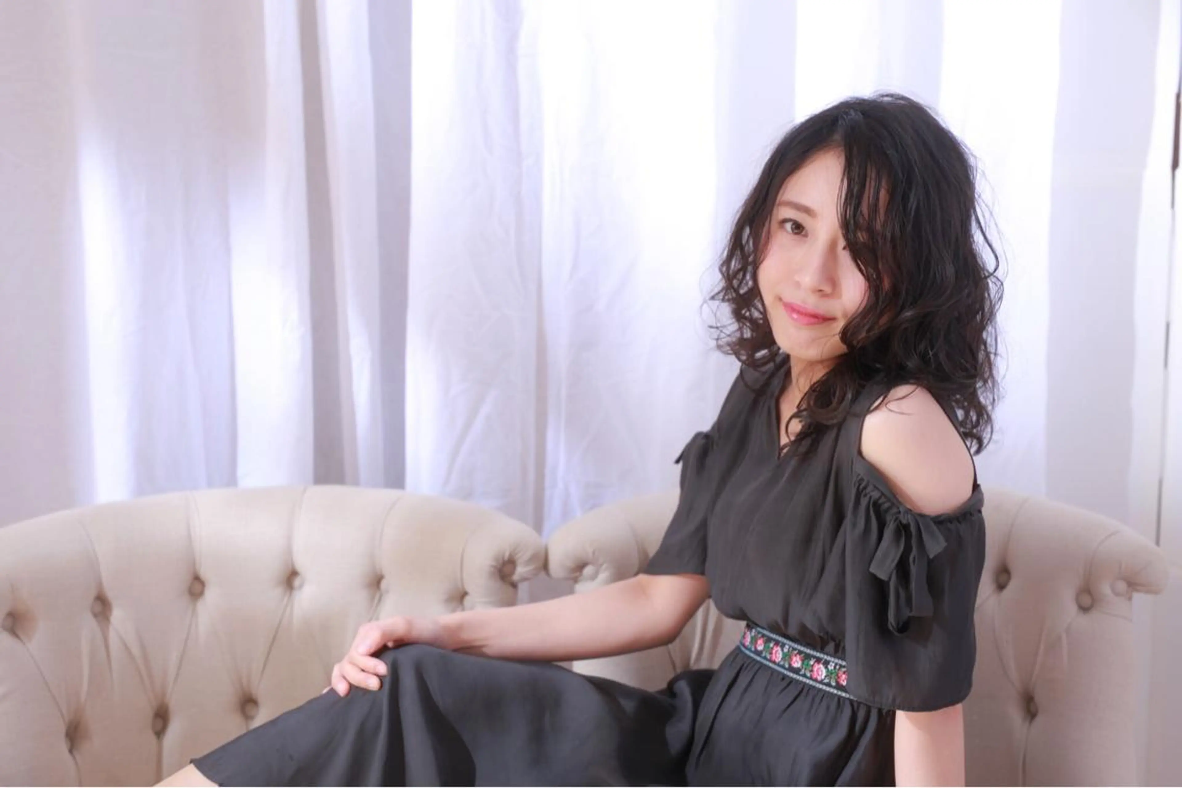 セミロング カラー ヘアアレンジ G LUX 清水のマツエク・マツパデザイン