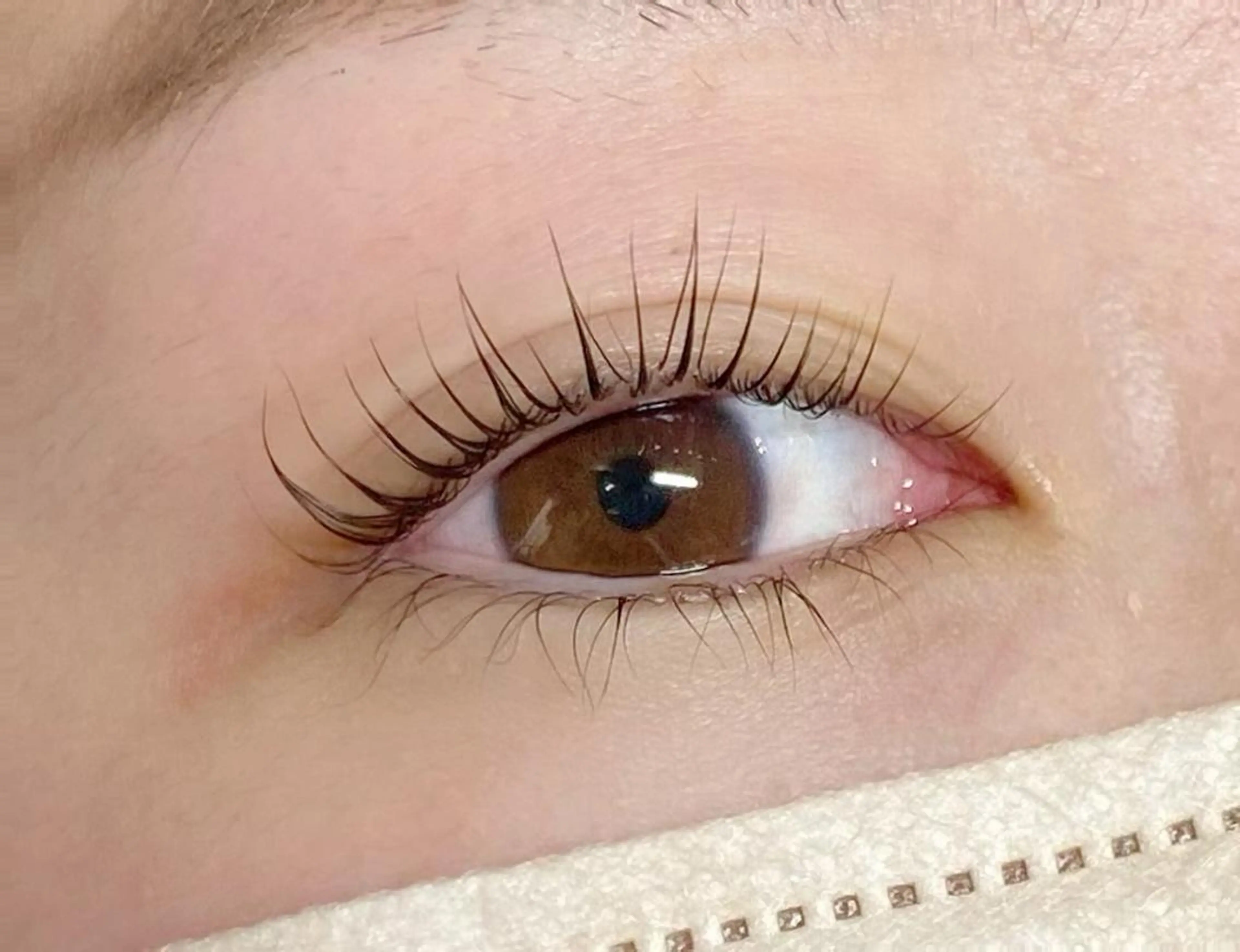 まつげパーマの写真