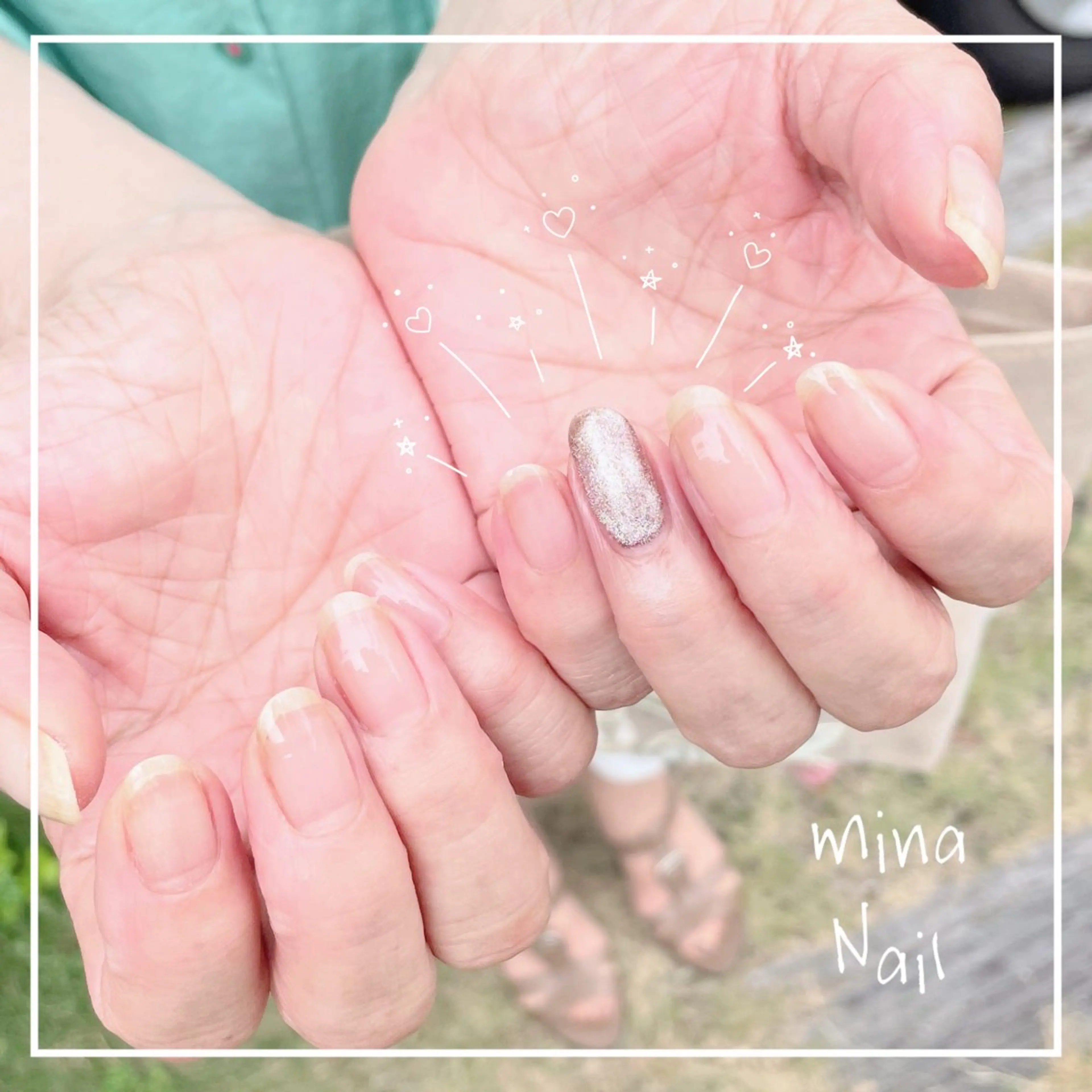 ネイル マグネットネイル mina Nailのネイルデザイン