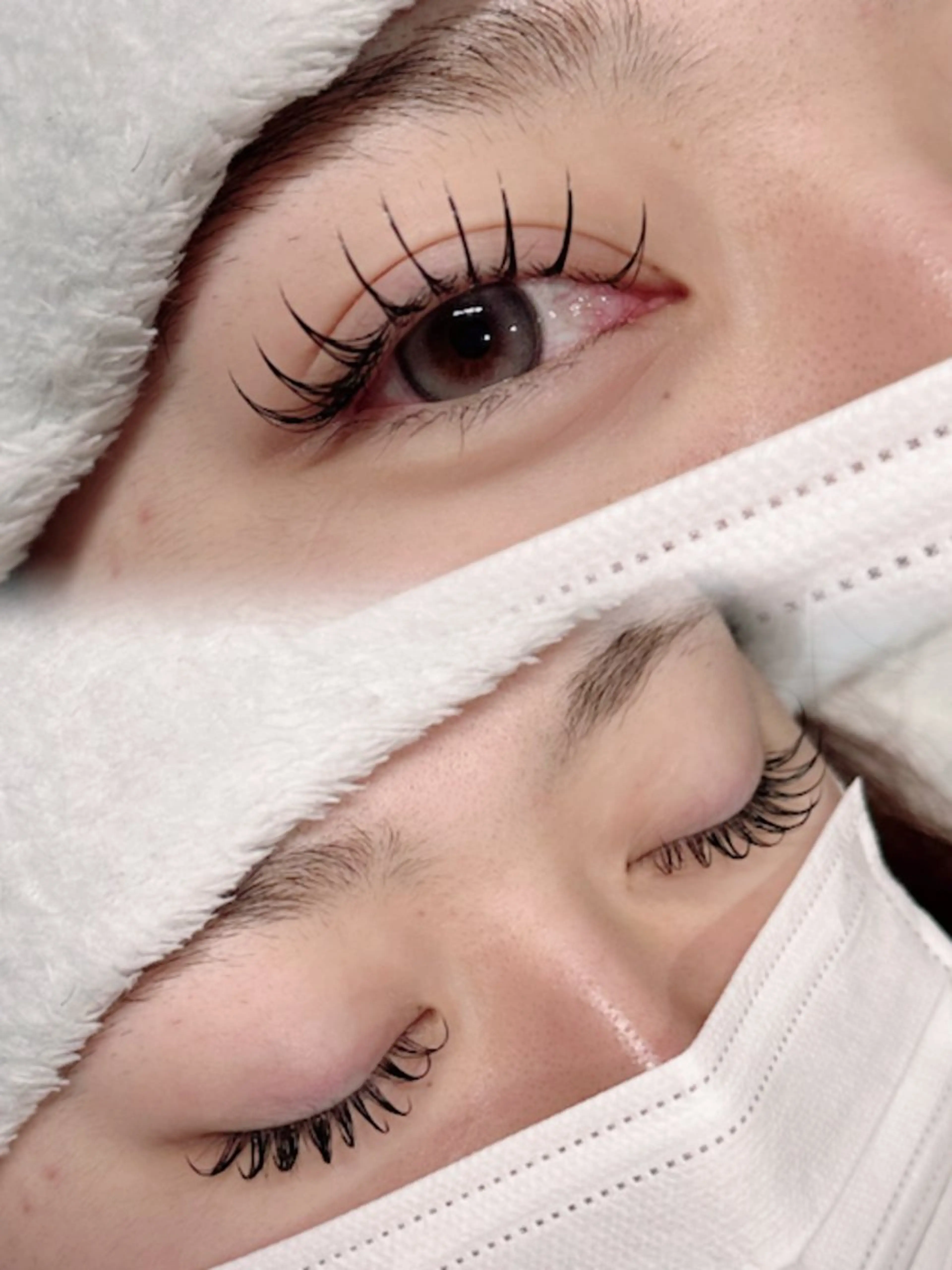 マツエク・マツパ マツエク 🤍束感マツエク /難波/moe/🤍のマツエク・マツパデザイン