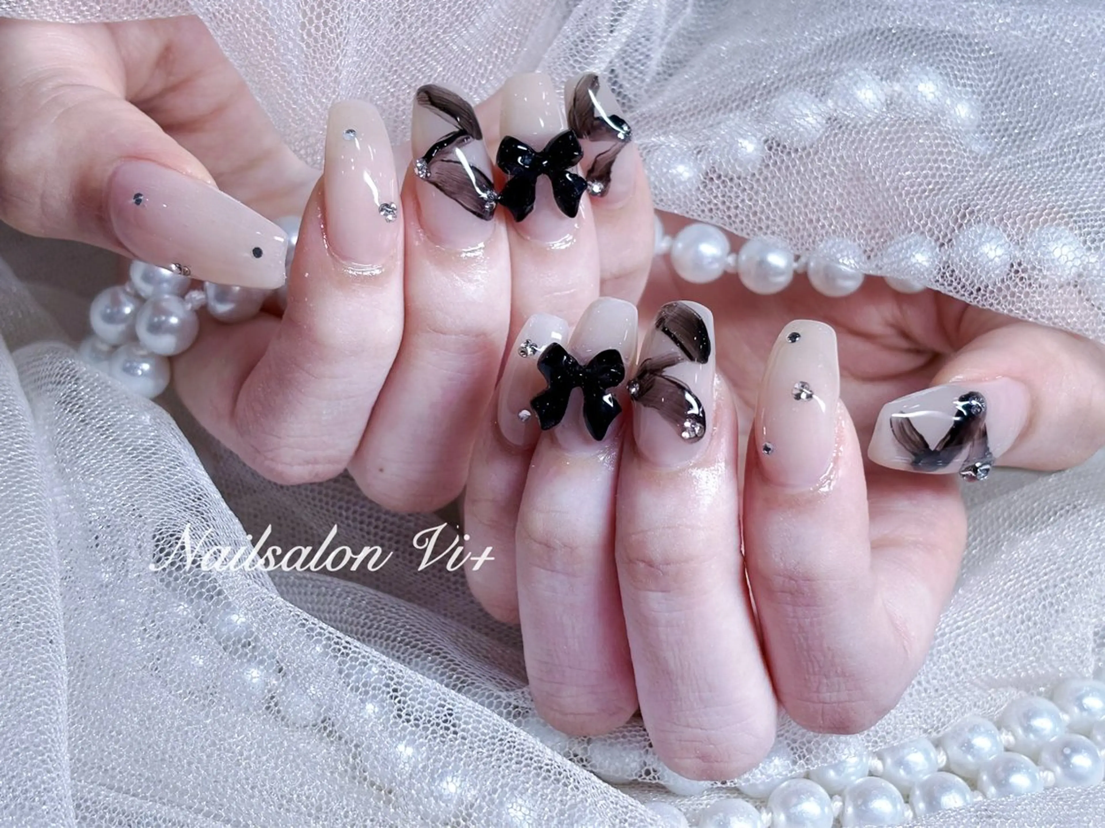 ネイル ハンドネイル Nailsalon Vi+ももか🩷のネイルデザイン