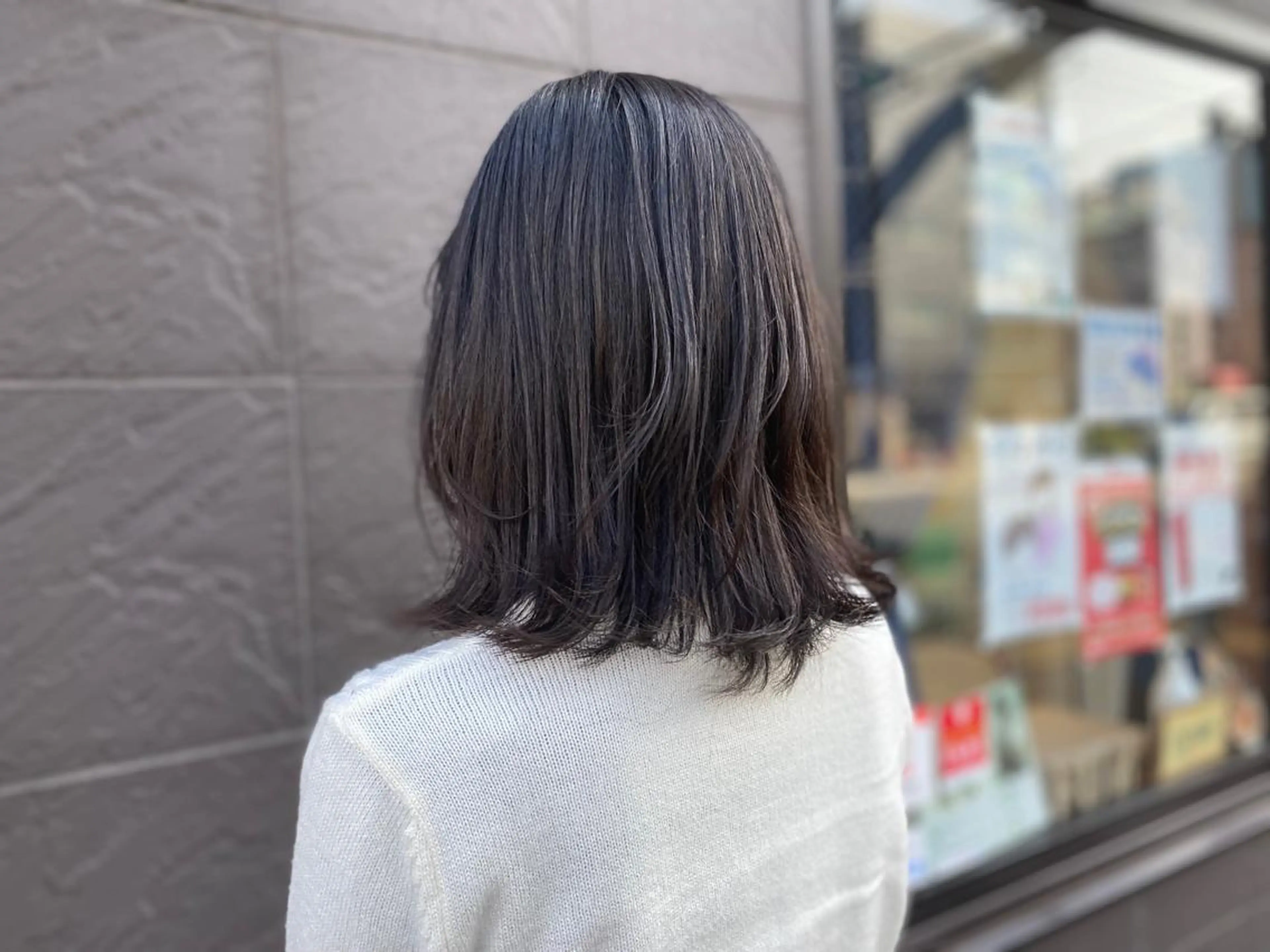 (リタッチ)カラー+ブロー+ヘアマスクの写真