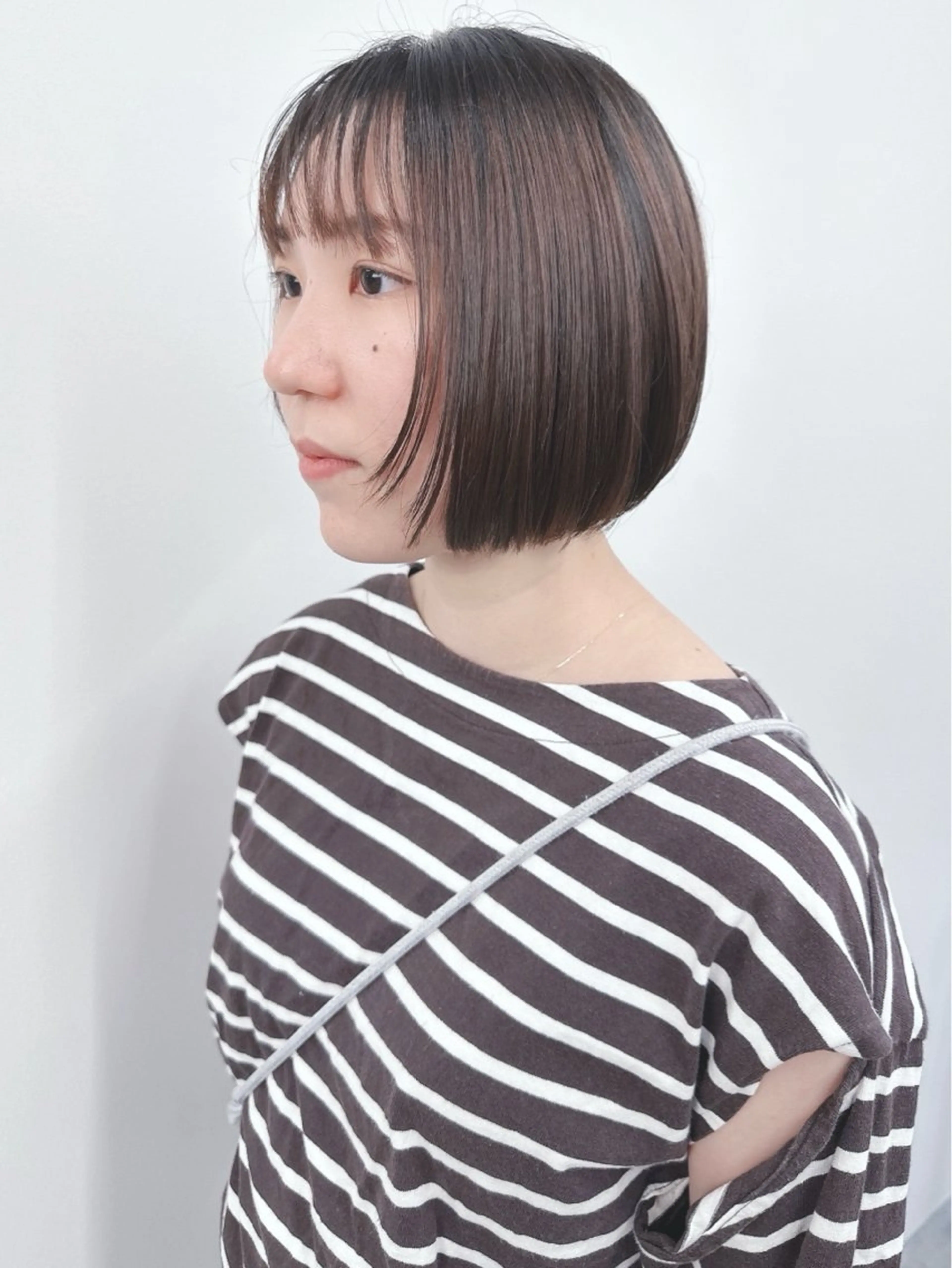 ショート カット 小顔ボブ/お悩み解決 /ボブパーマ/とういのヘアスタイル