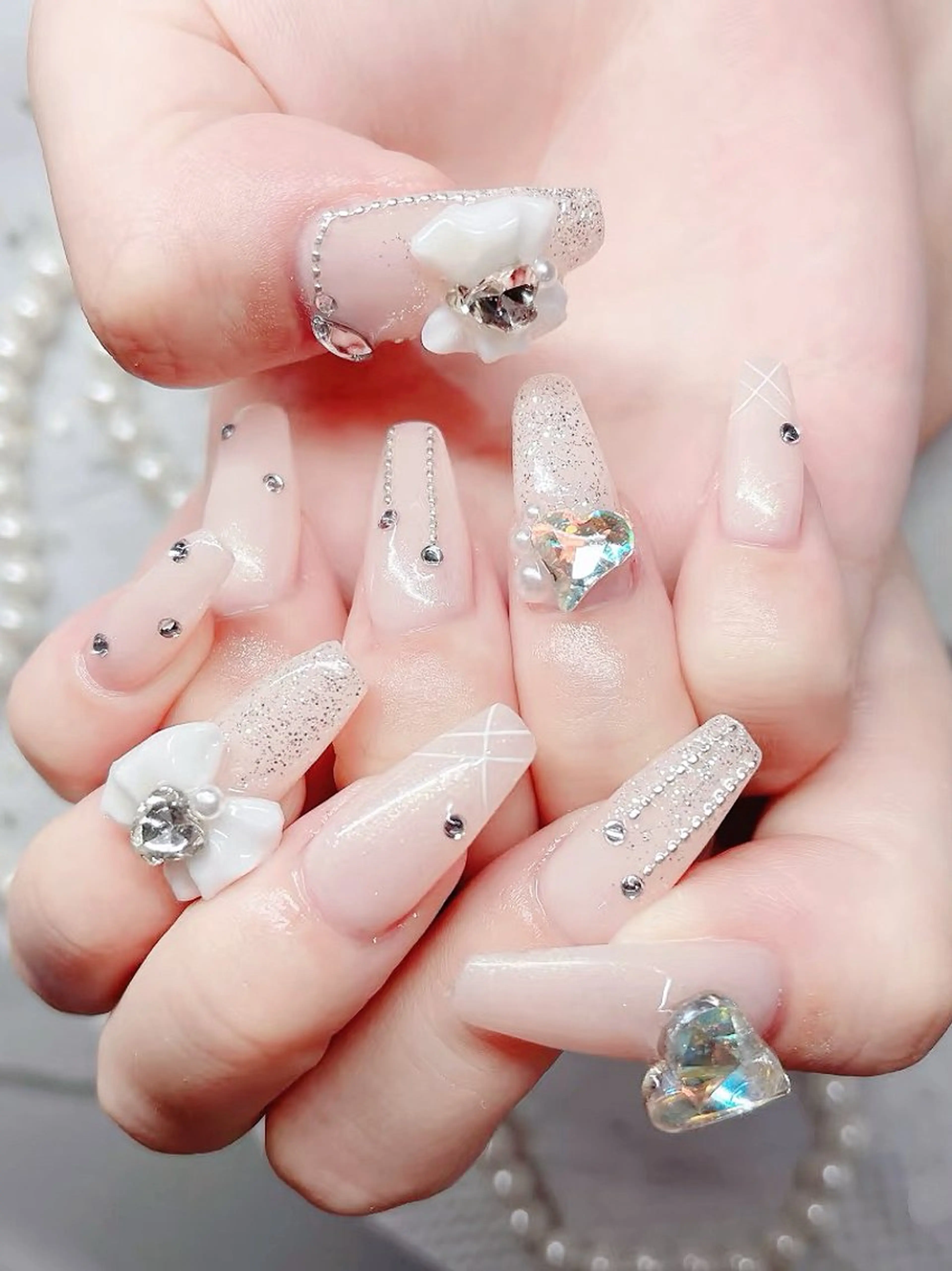 ネイル U・mi  nail salon【長さ出し/パラジェル/持ち込み/定額ネイル/学割U24】所属・Uminail ゆうゆうのネイルデザイン