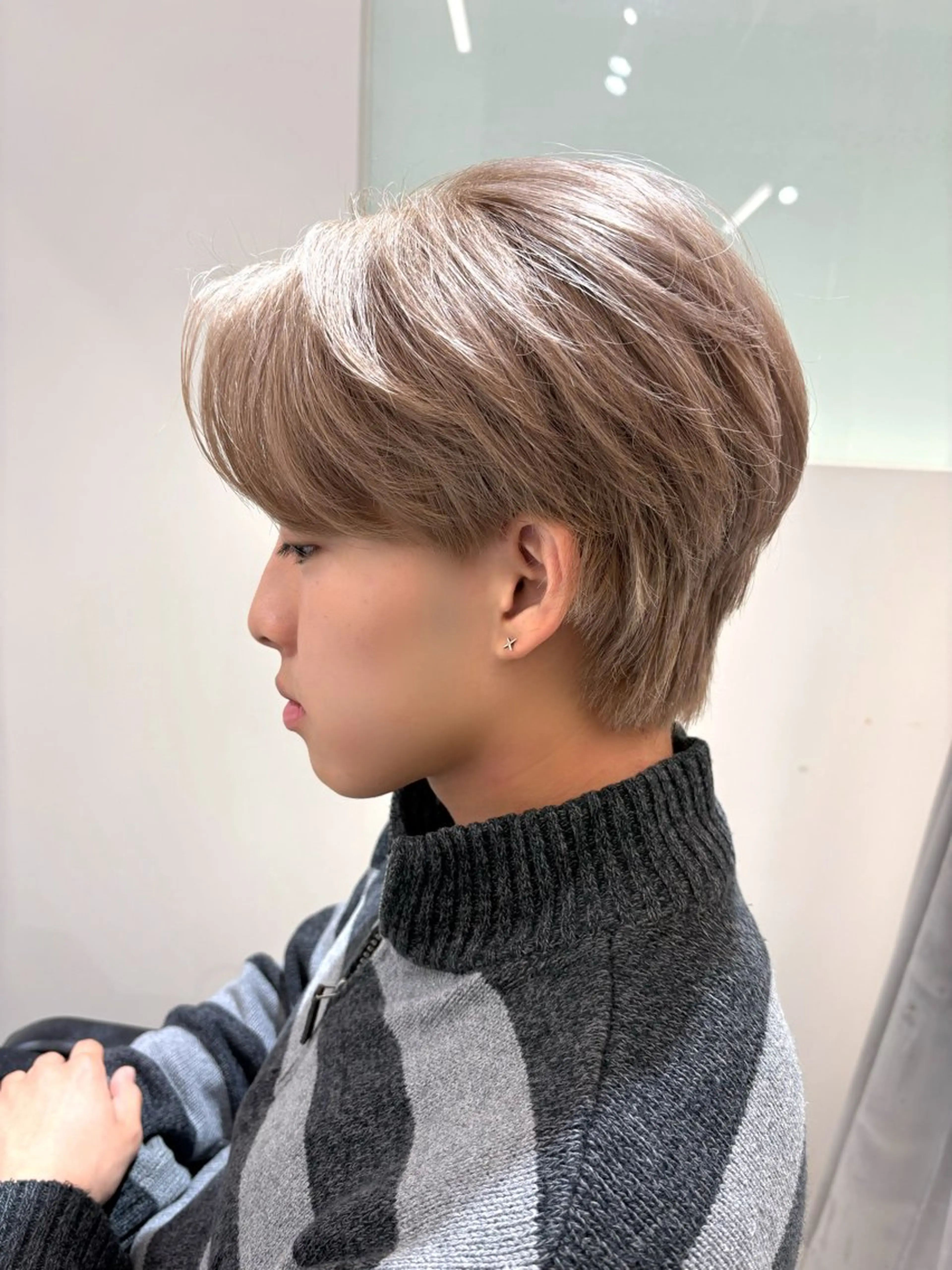 ショート カラー メンズ カット ヘアカラー haruka /韓国レイヤーのヘアスタイル