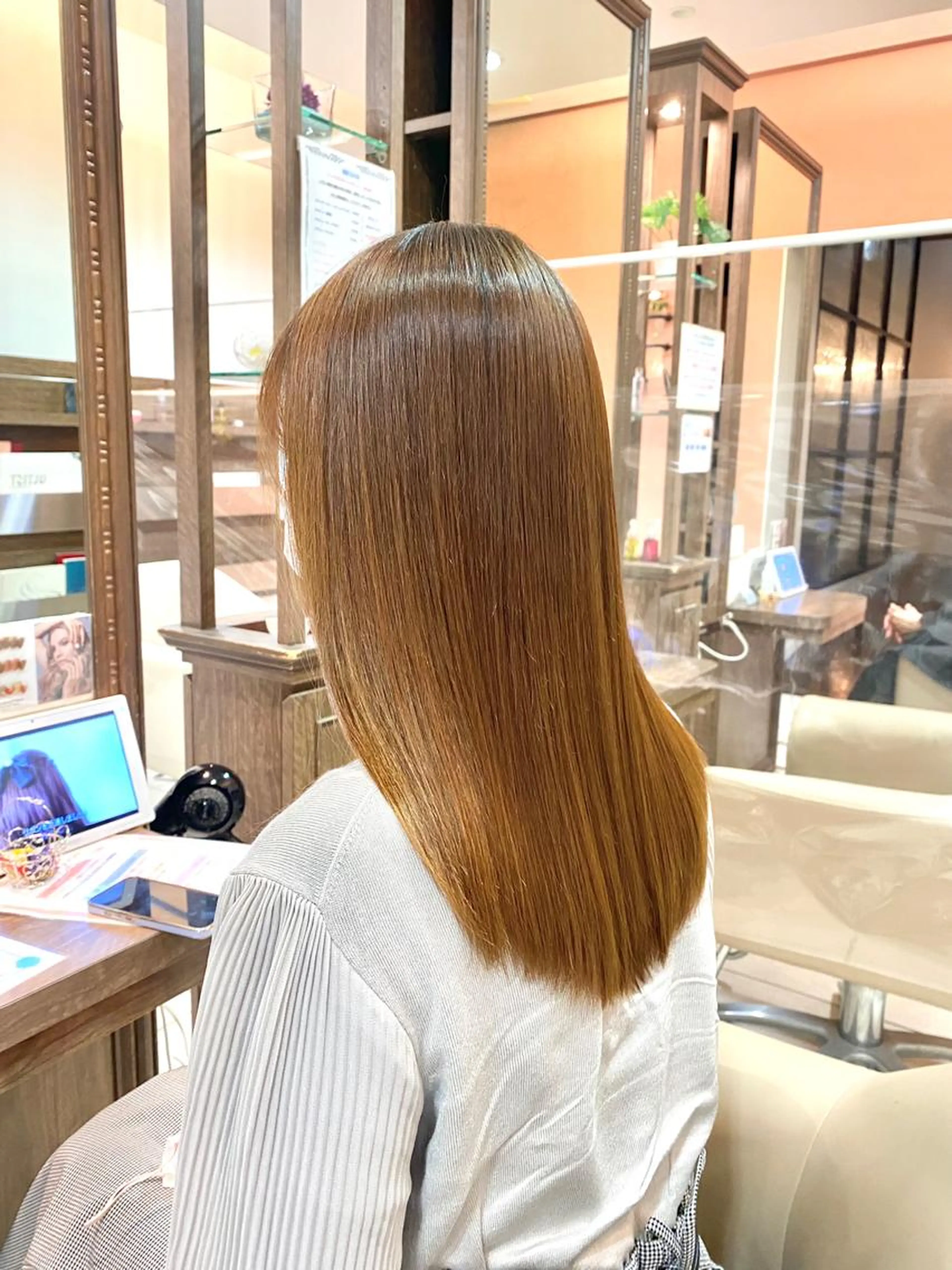 モデルクーポン『スタイリストのスキルアップクーポン』カット➕全体染めカラー🩷5000円の写真