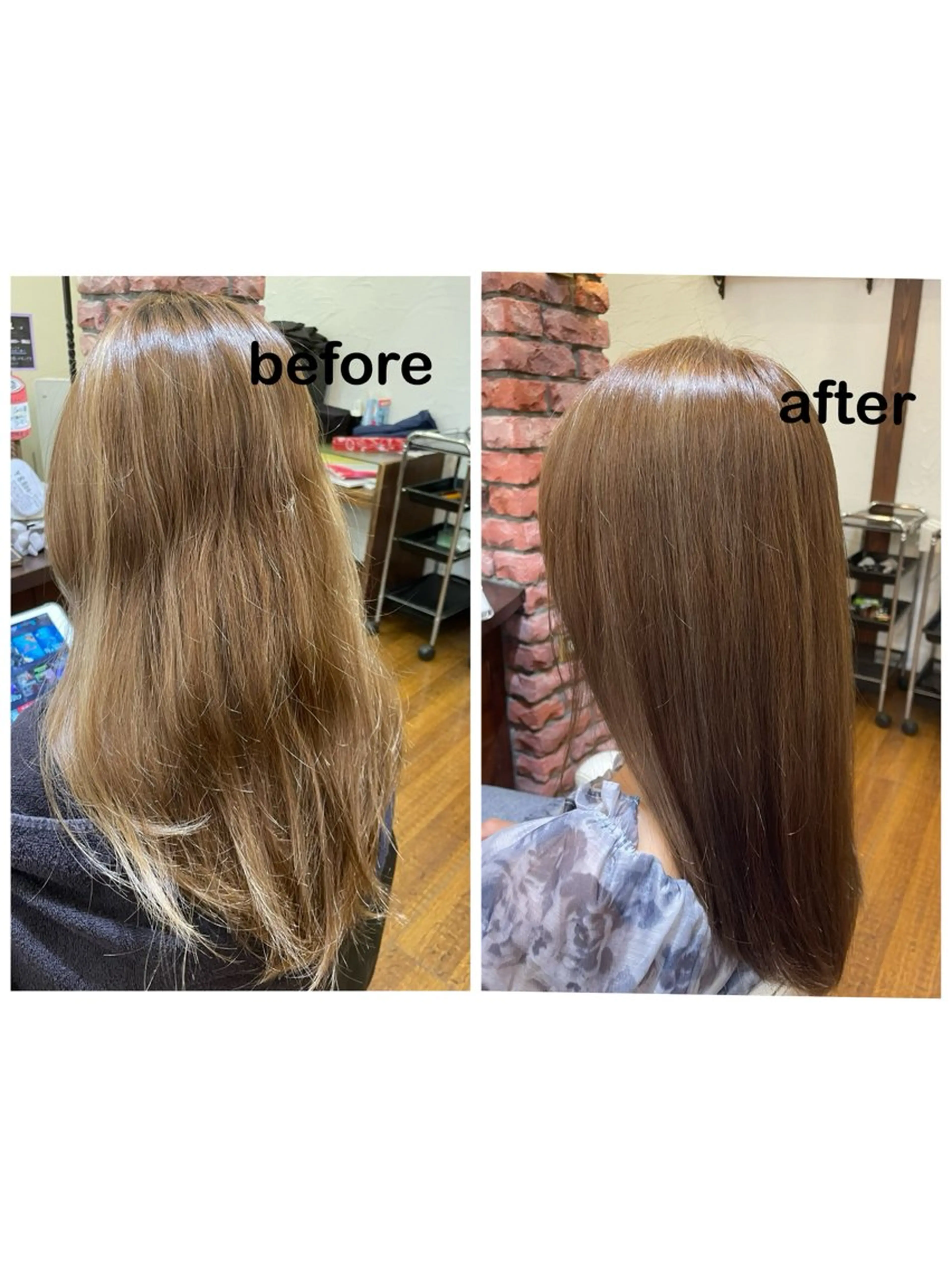 髪質改善メテオカラーの写真