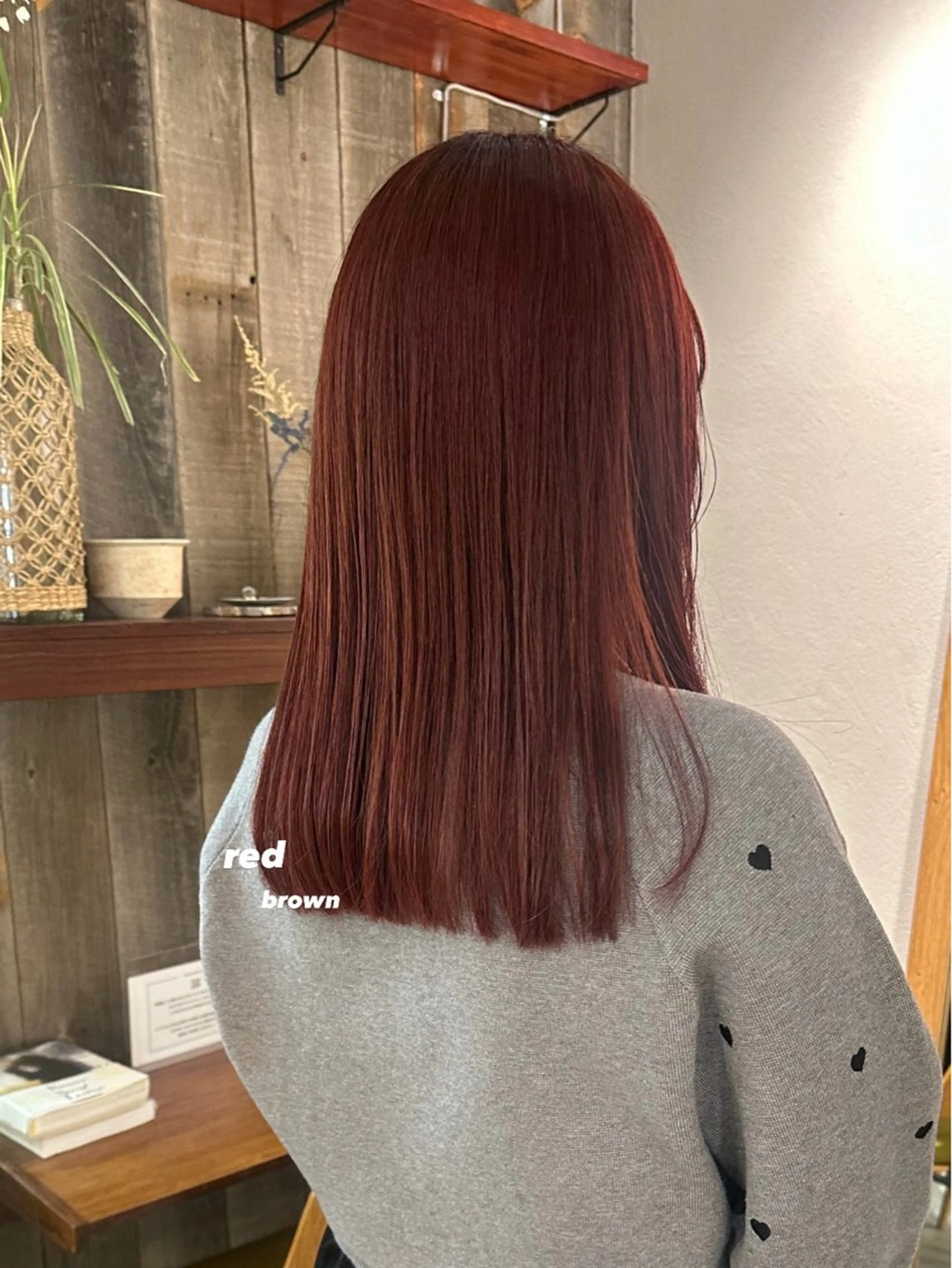 セミロング カラー カット ヘアカラー トリートメント 暖色カラー/レイヤー 🌙 オノユリカのヘアスタイル