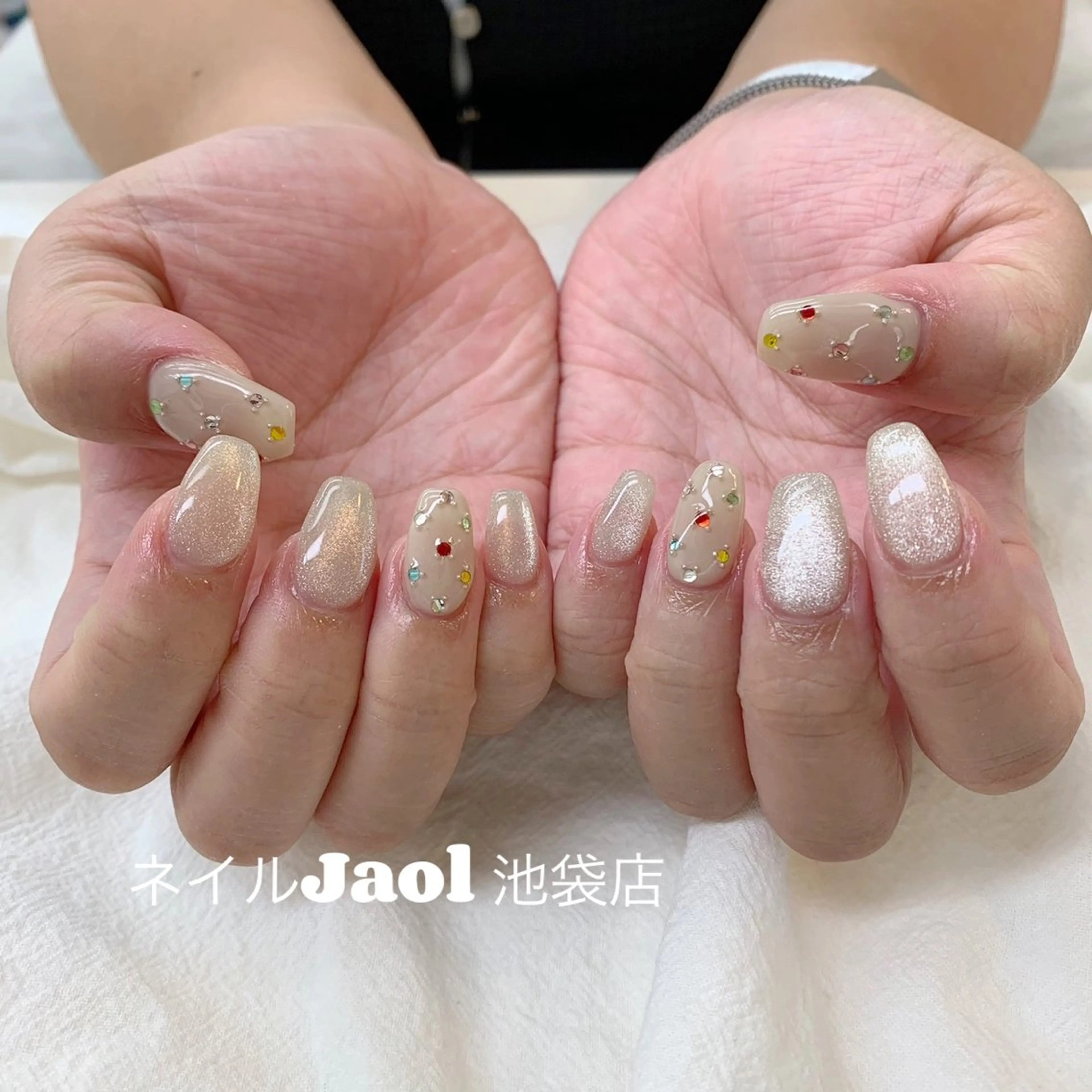 ミディアム ネイルJaol 池袋のネイルデザイン