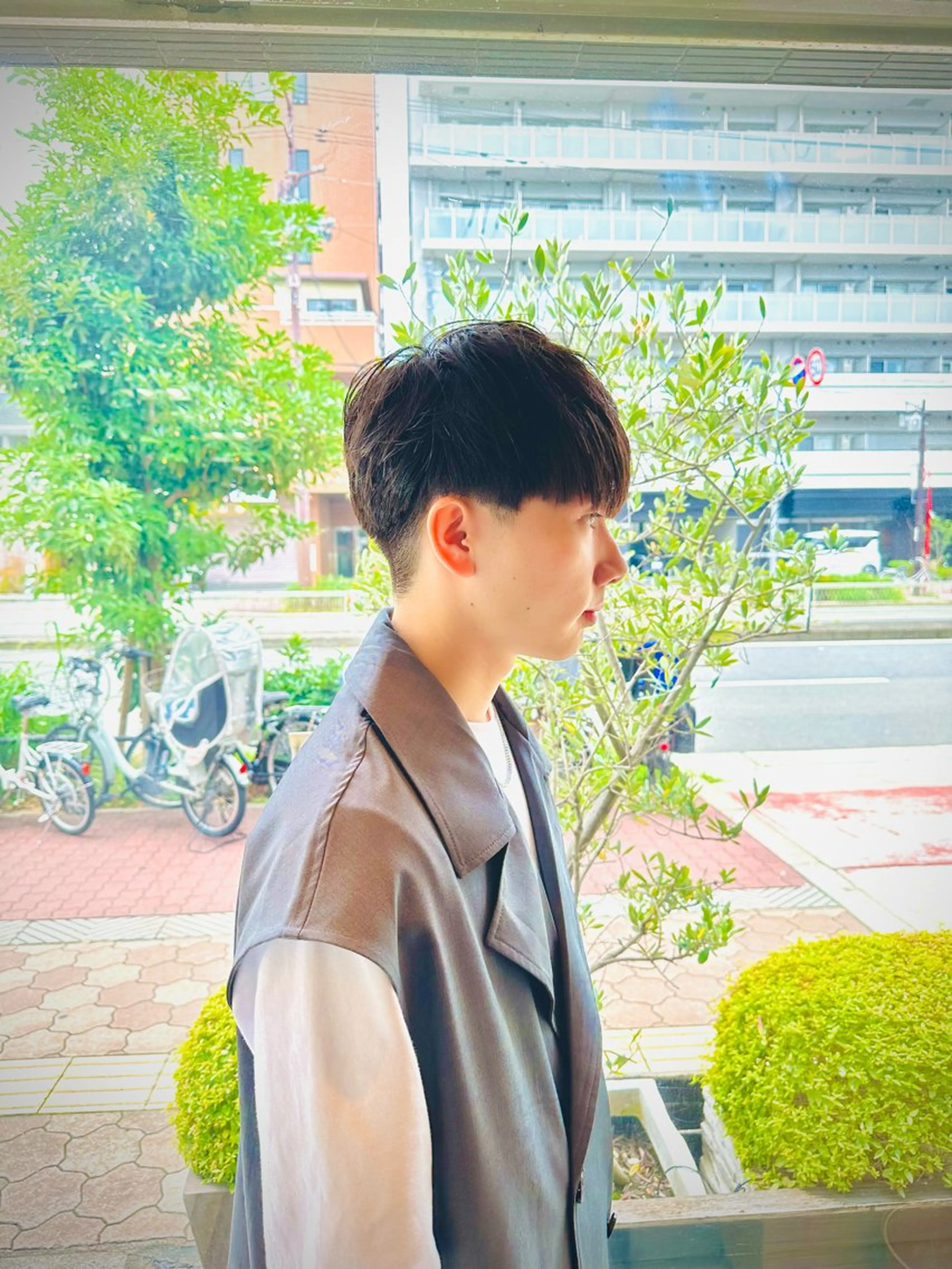 ショート メンズ カット 【creer】 Haruのヘアスタイル