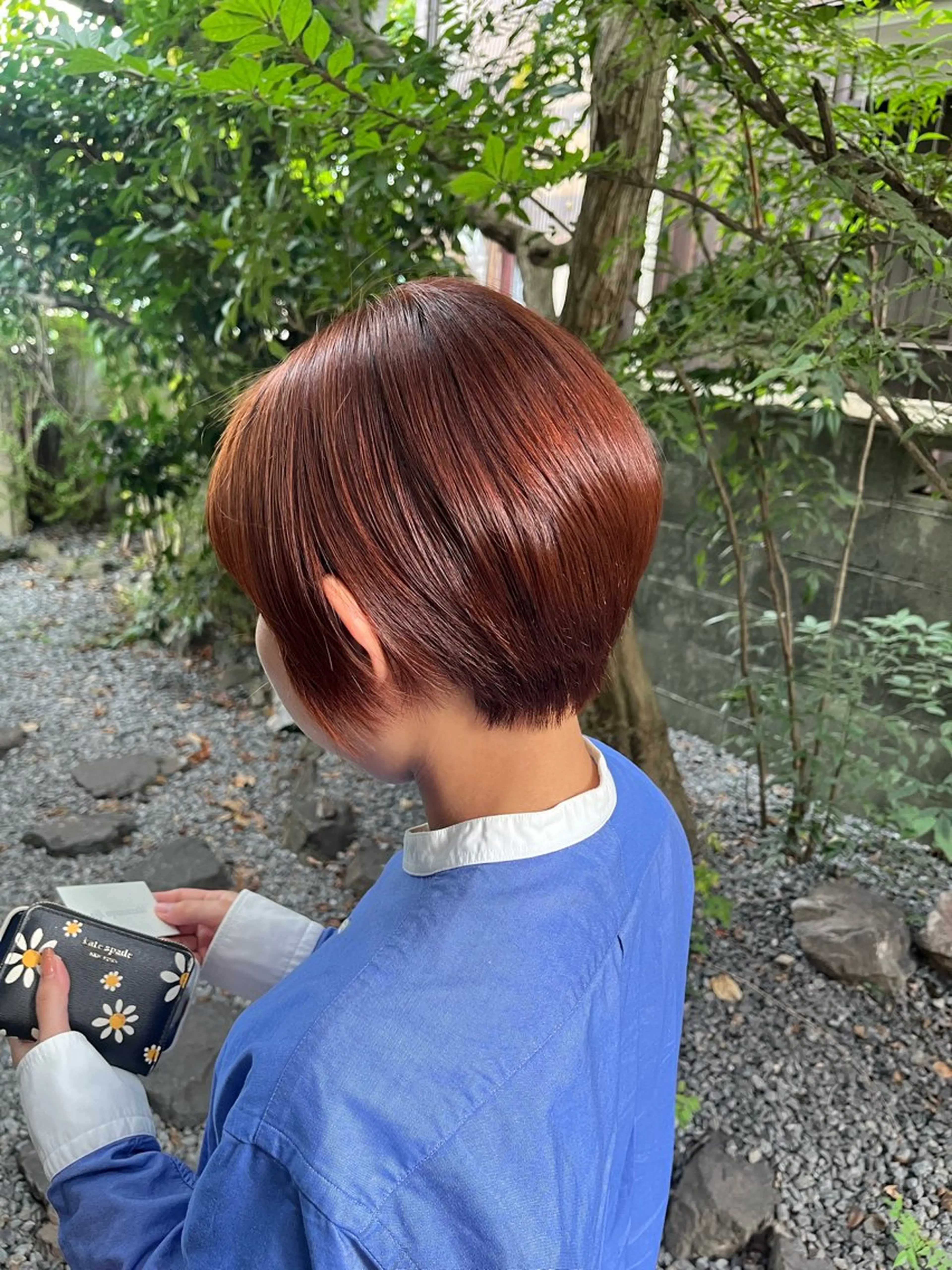カラー 林 萌々のヘアスタイル