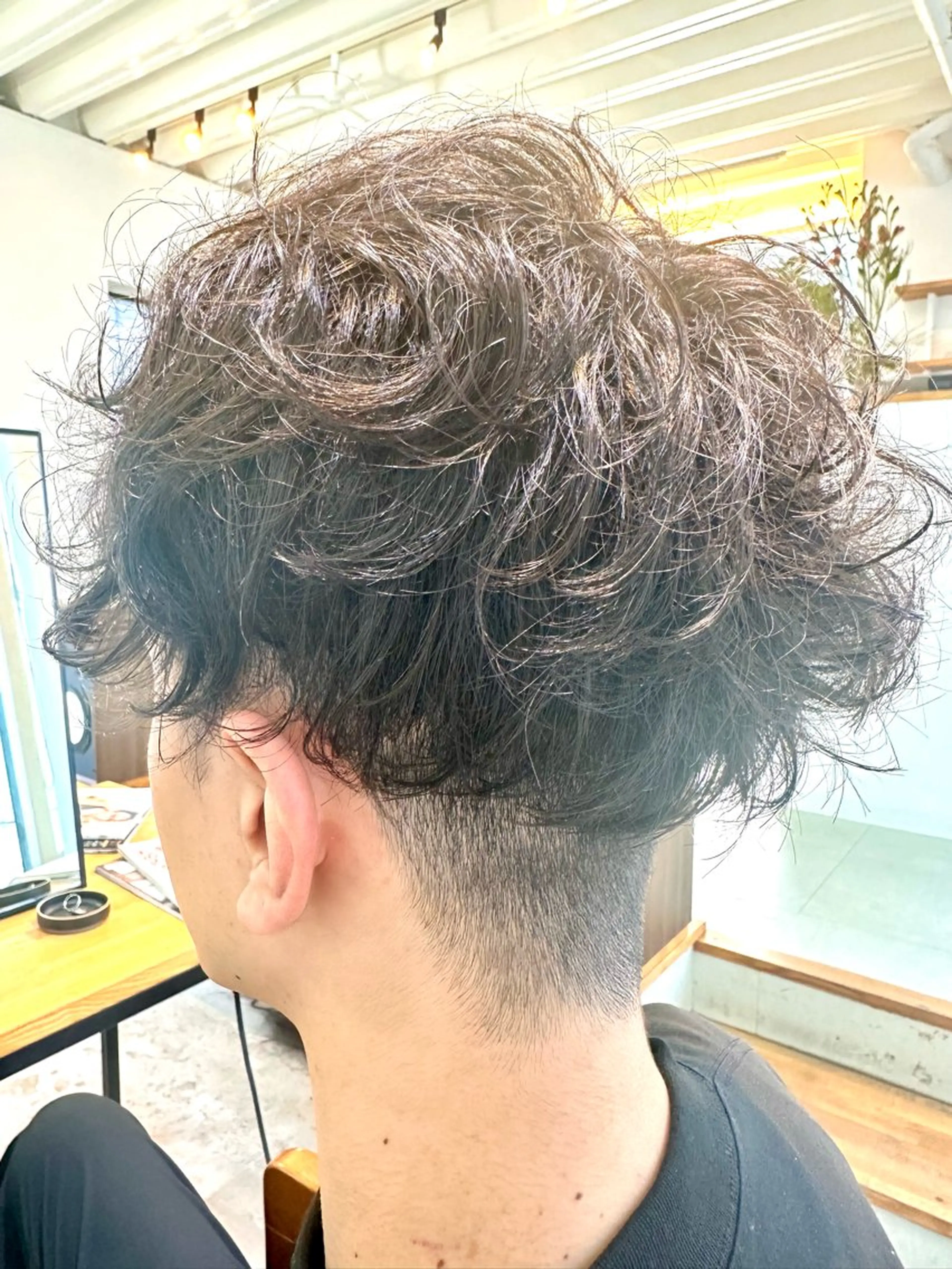 ショート カラー パーマ ヘアアレンジ メンズ キッズ マンツーマンサロン 髪質改善⭐︎代官山のヘアスタイル