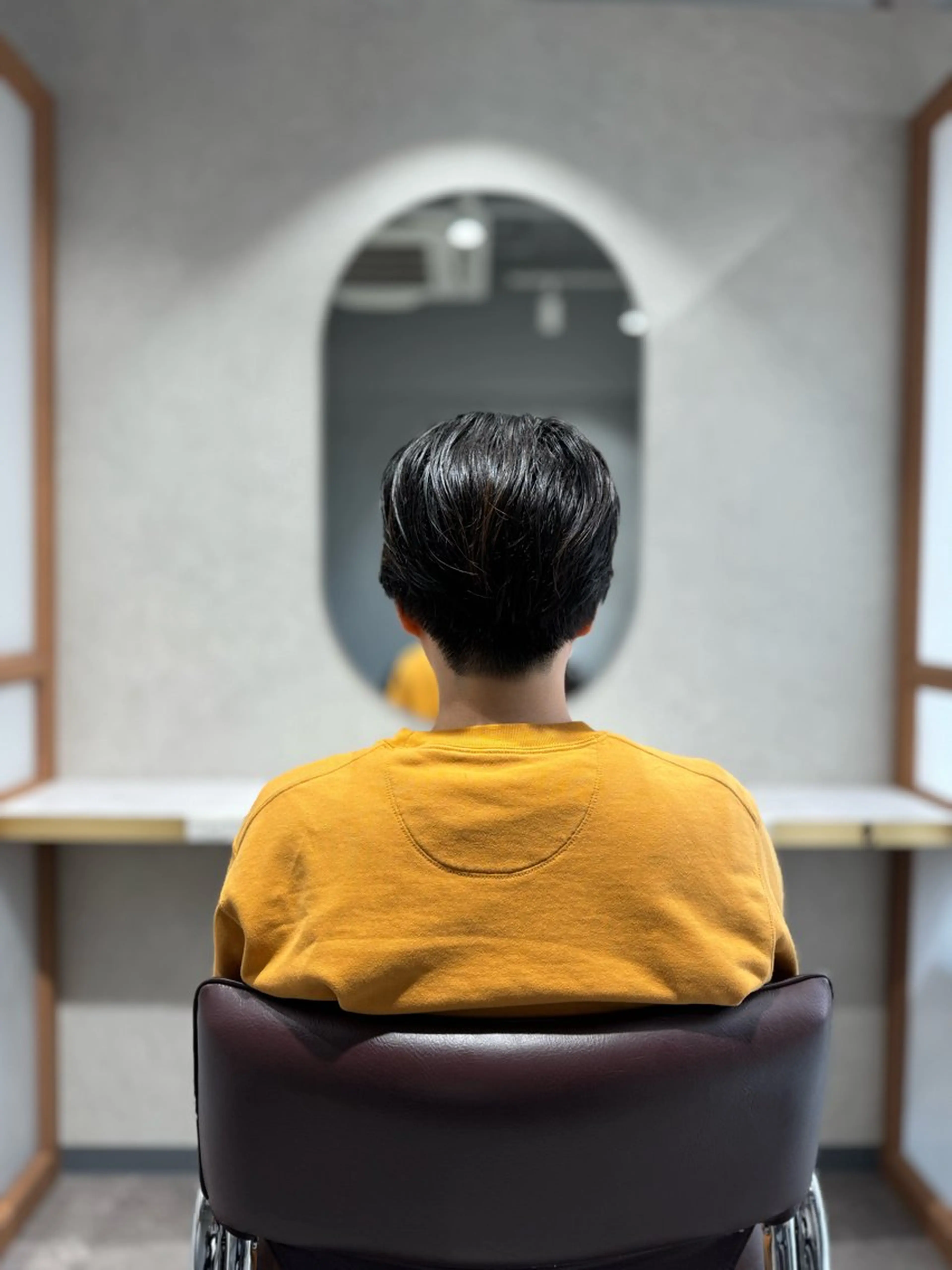 ショート カット くせ毛カット終着点 カワサキトオル溝の口のヘアスタイル