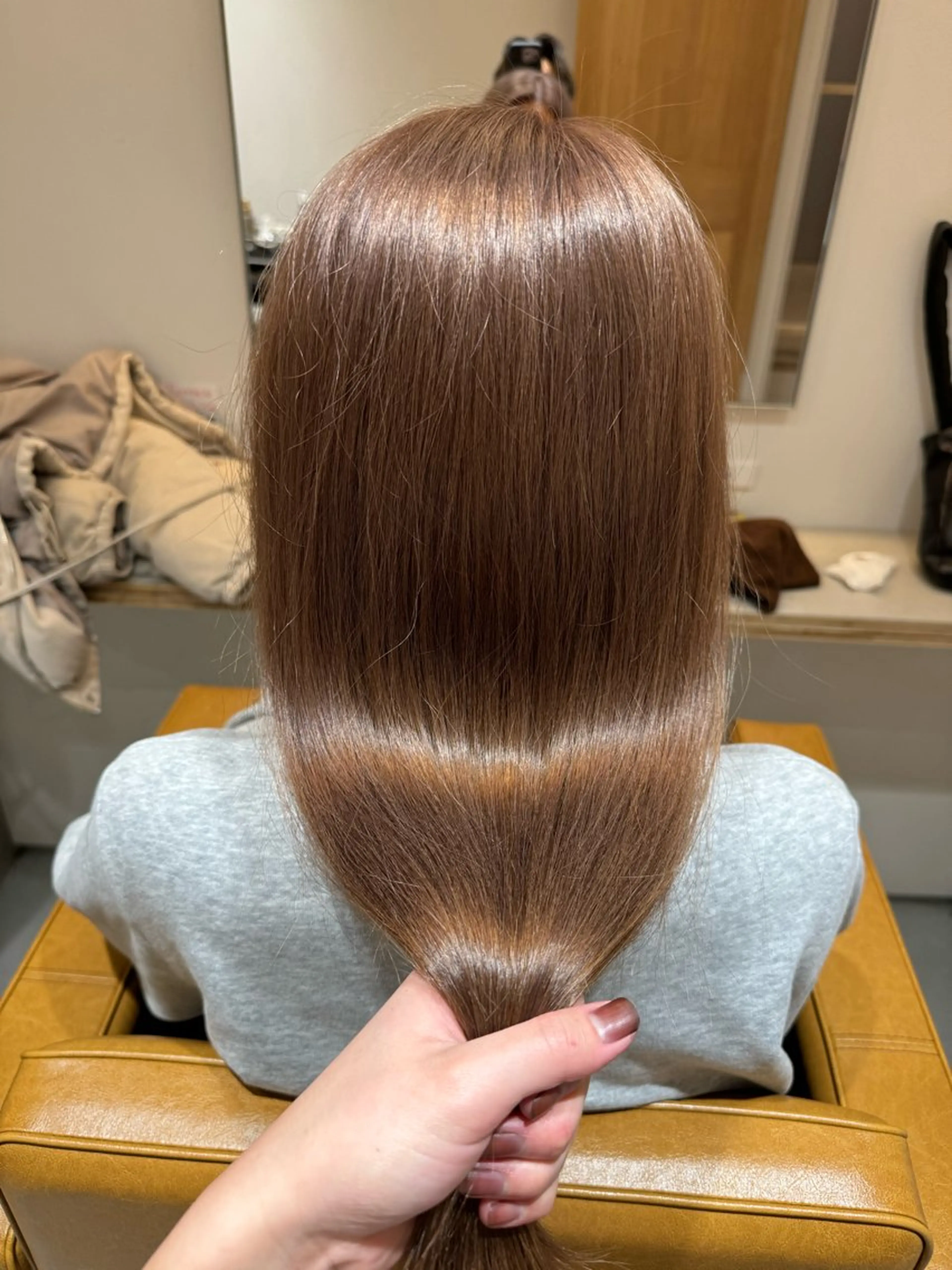 セミロング カラー ヘアカラー トリートメント 艶髪/ハイトーン💎 レイヤー/Reijiのヘアスタイル