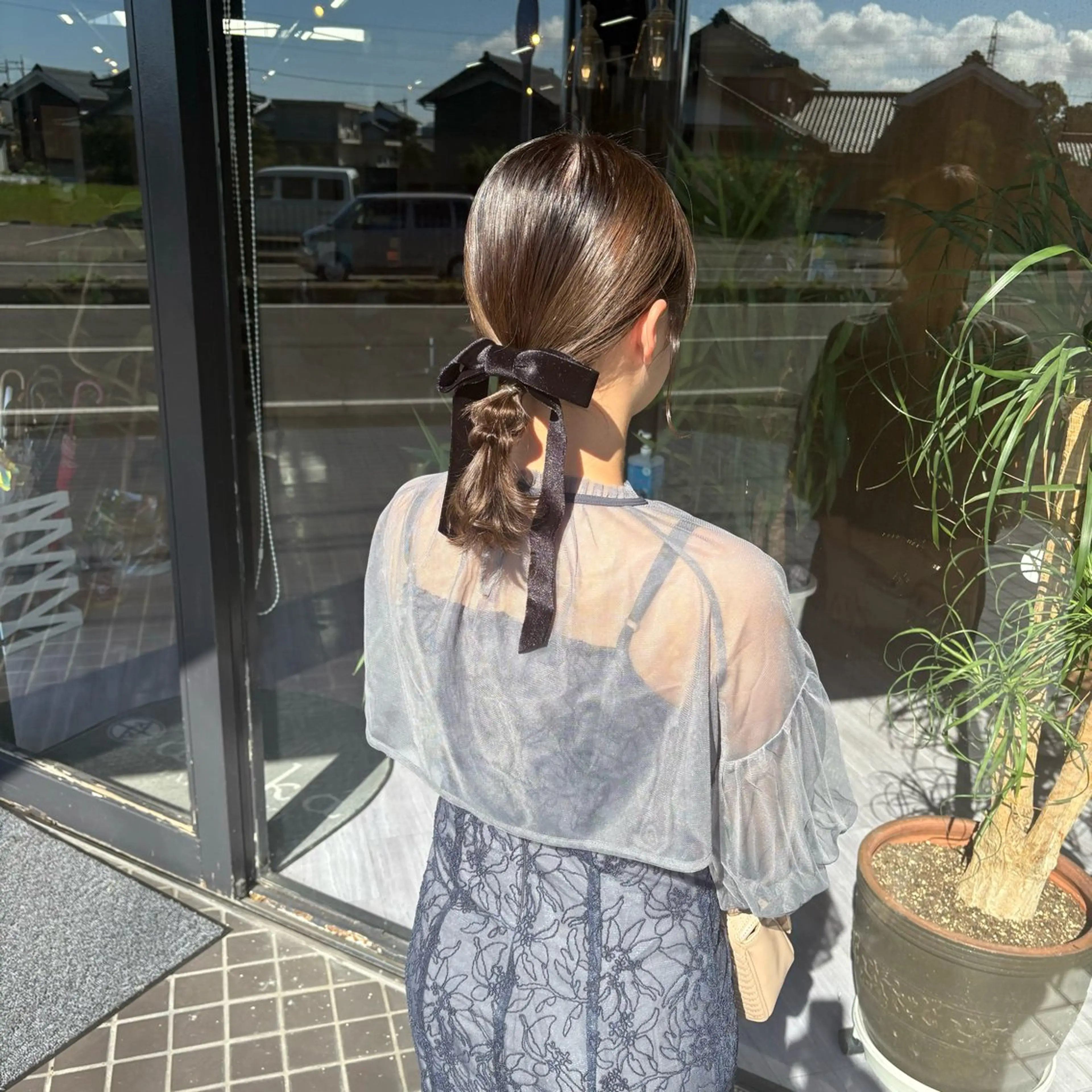 ミディアム ヘアアレンジ ヘアセット arika マユのヘアスタイル