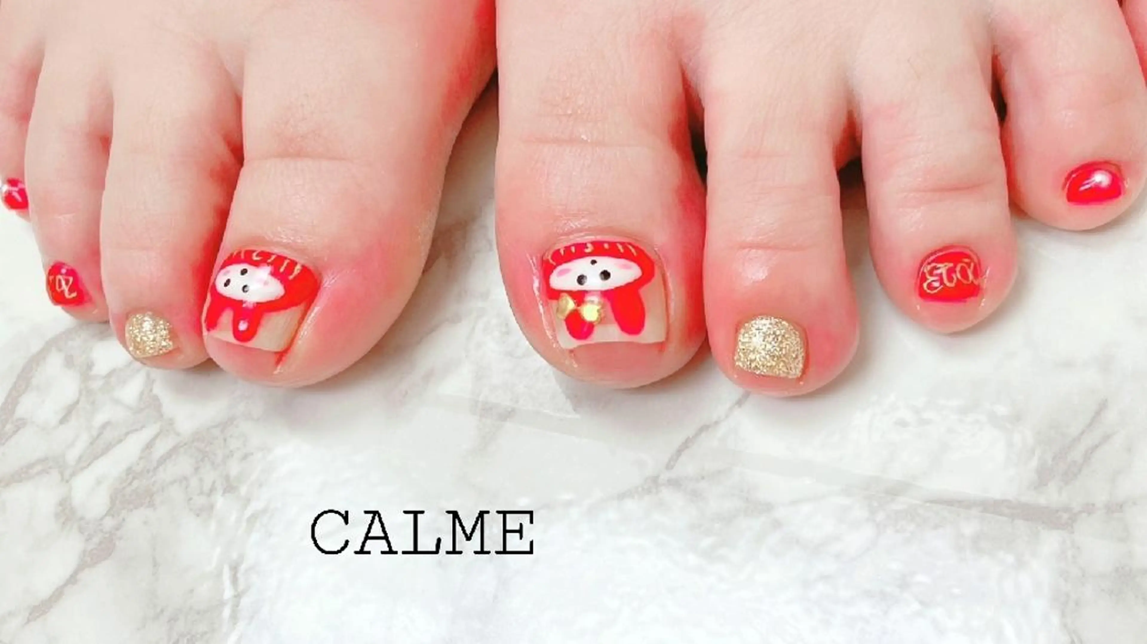 ネイル フットネイル CALME ♡のネイルデザイン