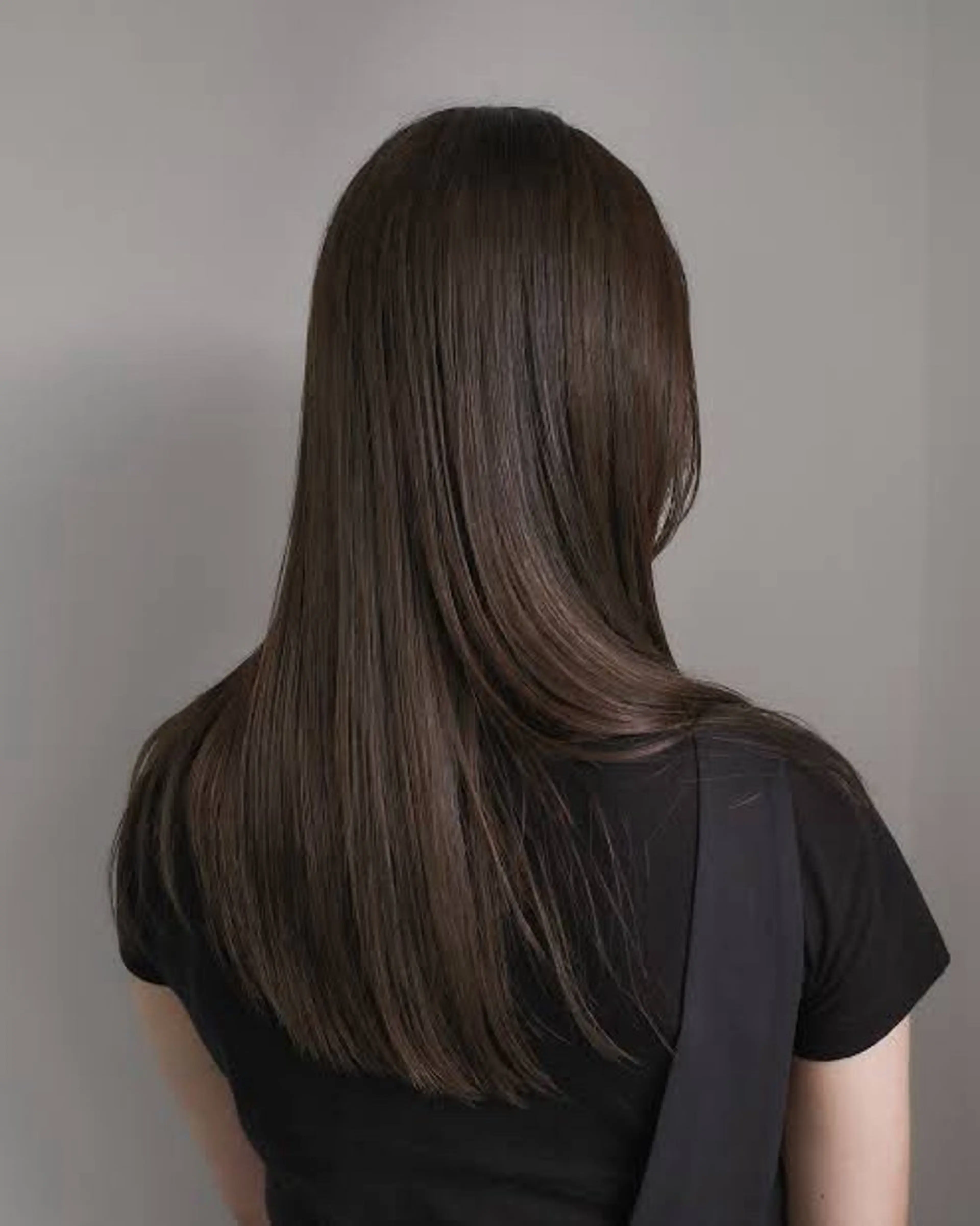 セミロング カラー ヘアカラー mimi/暗髪, 透明感カラー˖ ࣪⊹のヘアスタイル