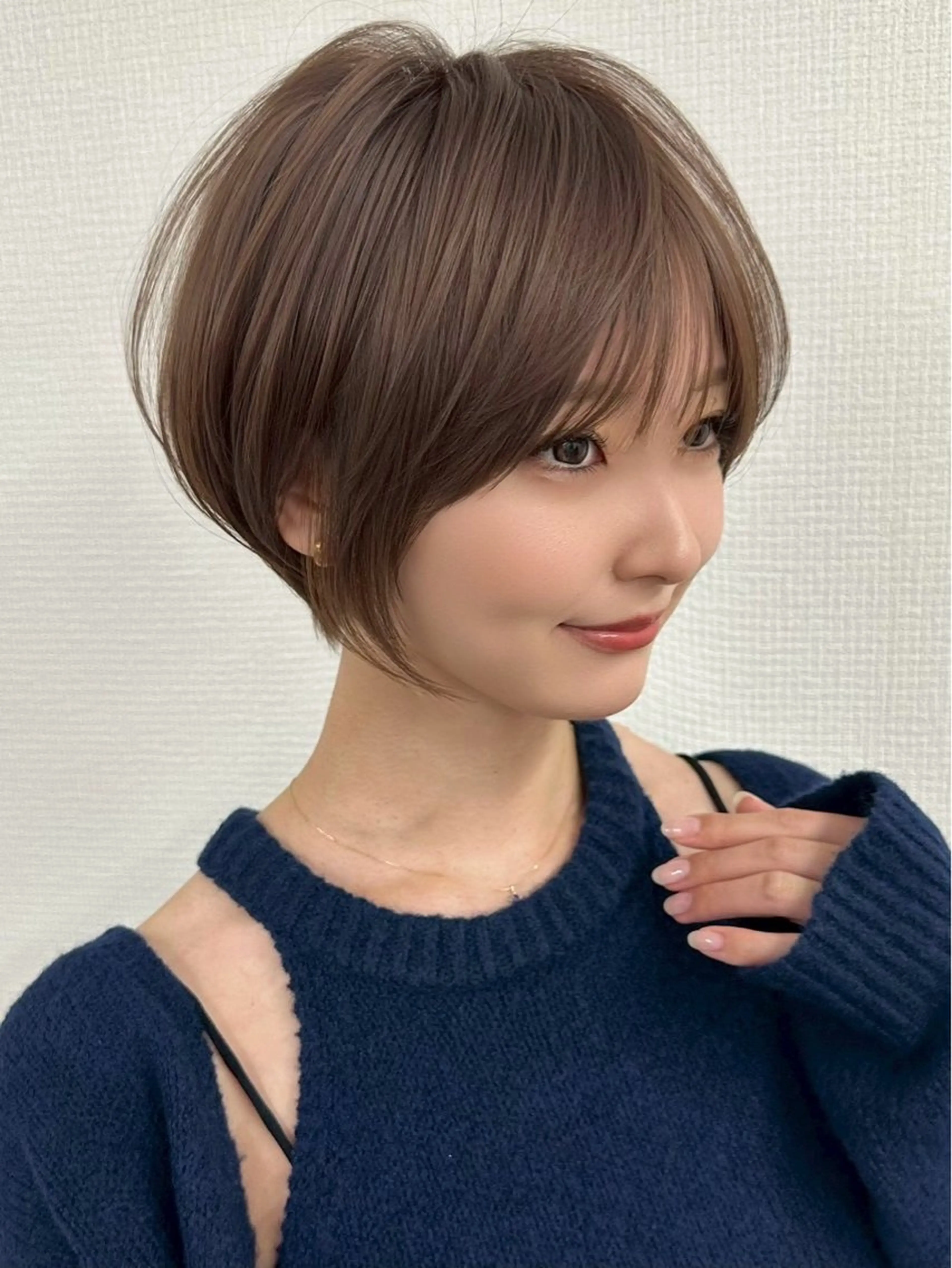 ショート カラー カット ヘアカラー トリートメント JILBLAN京都 ショート/ハイライトのヘアスタイル