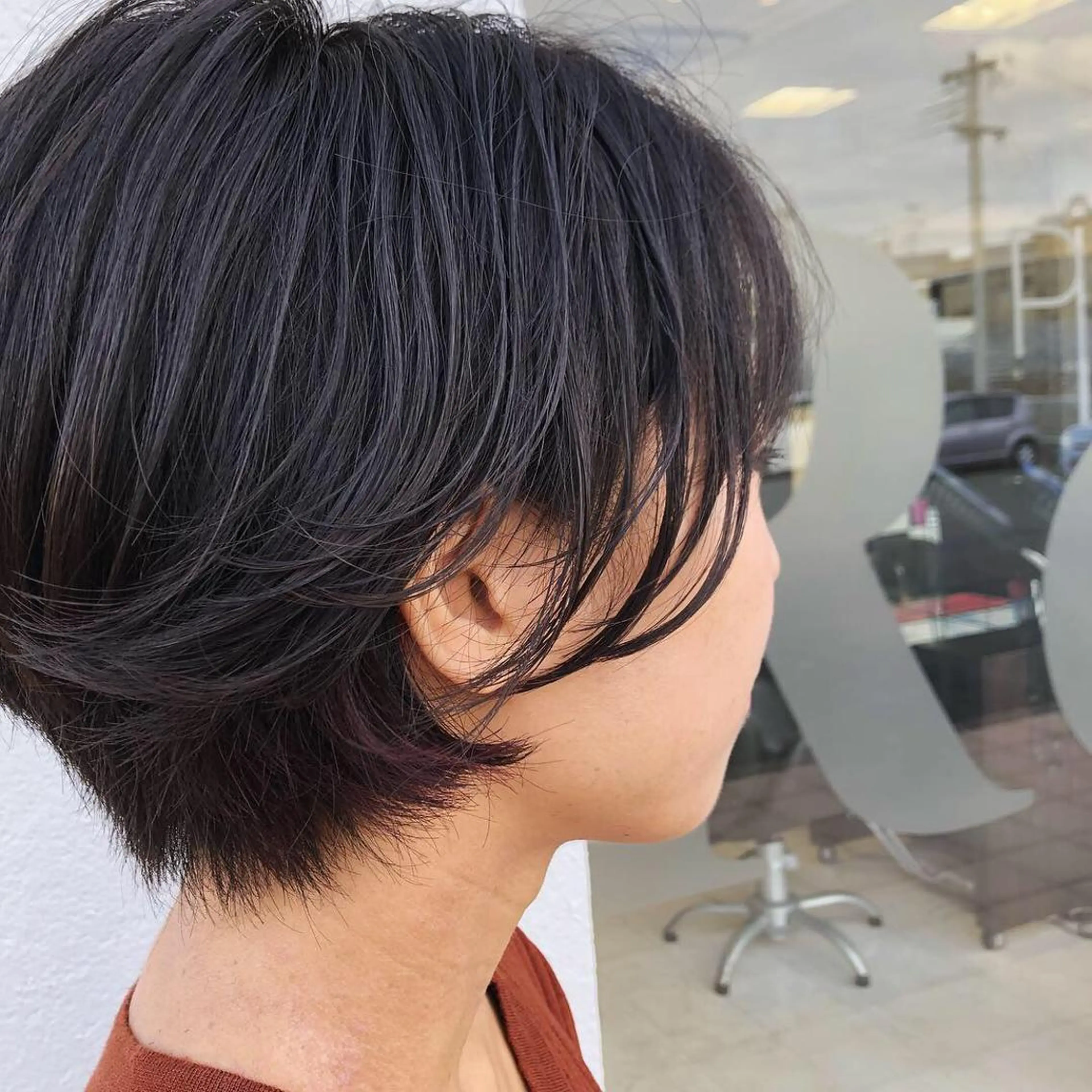 ショート カラー イヤリングカラー 【ショートスタイル】 志波李空のヘアスタイル