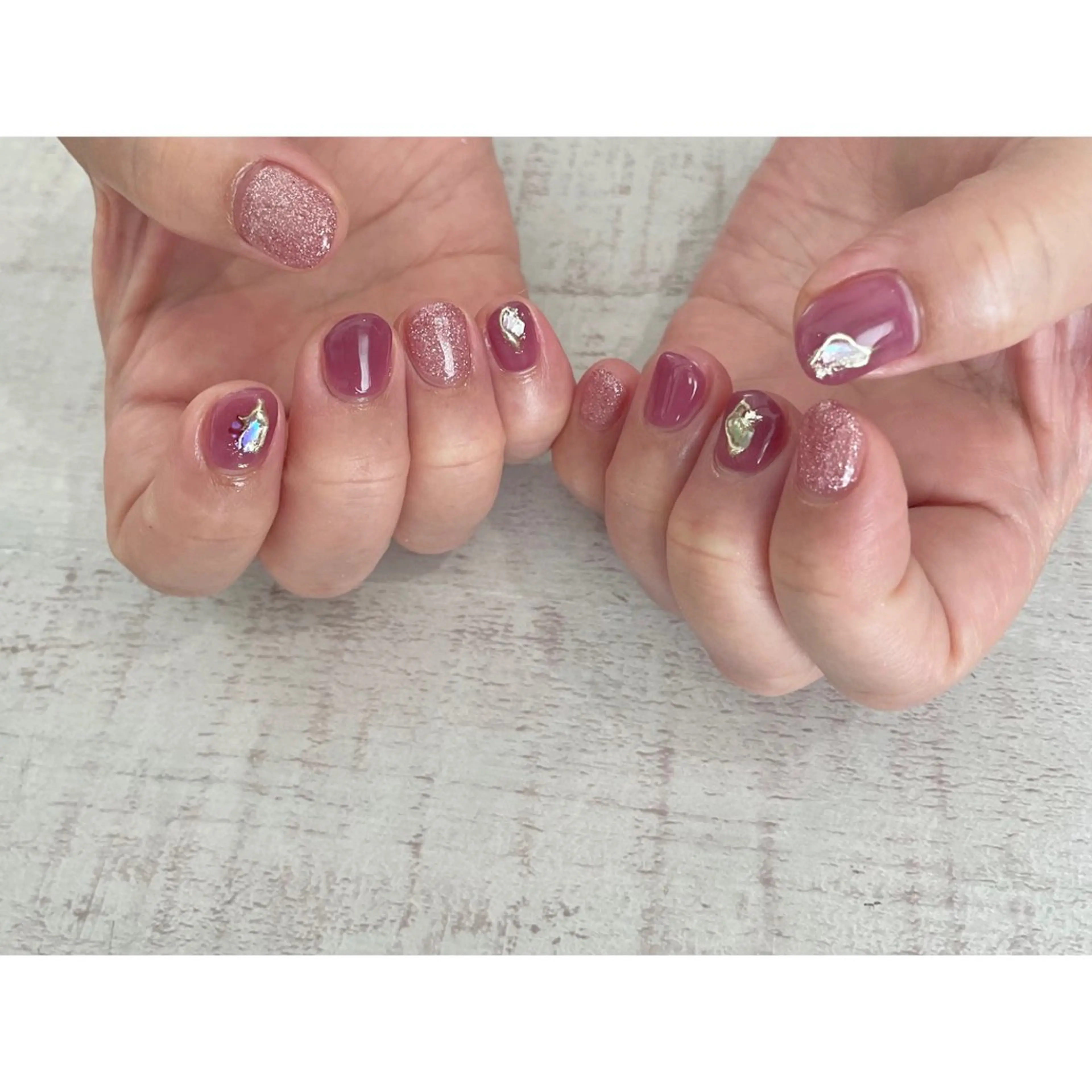 ネイル 𖡼 yumenoのネイルデザイン