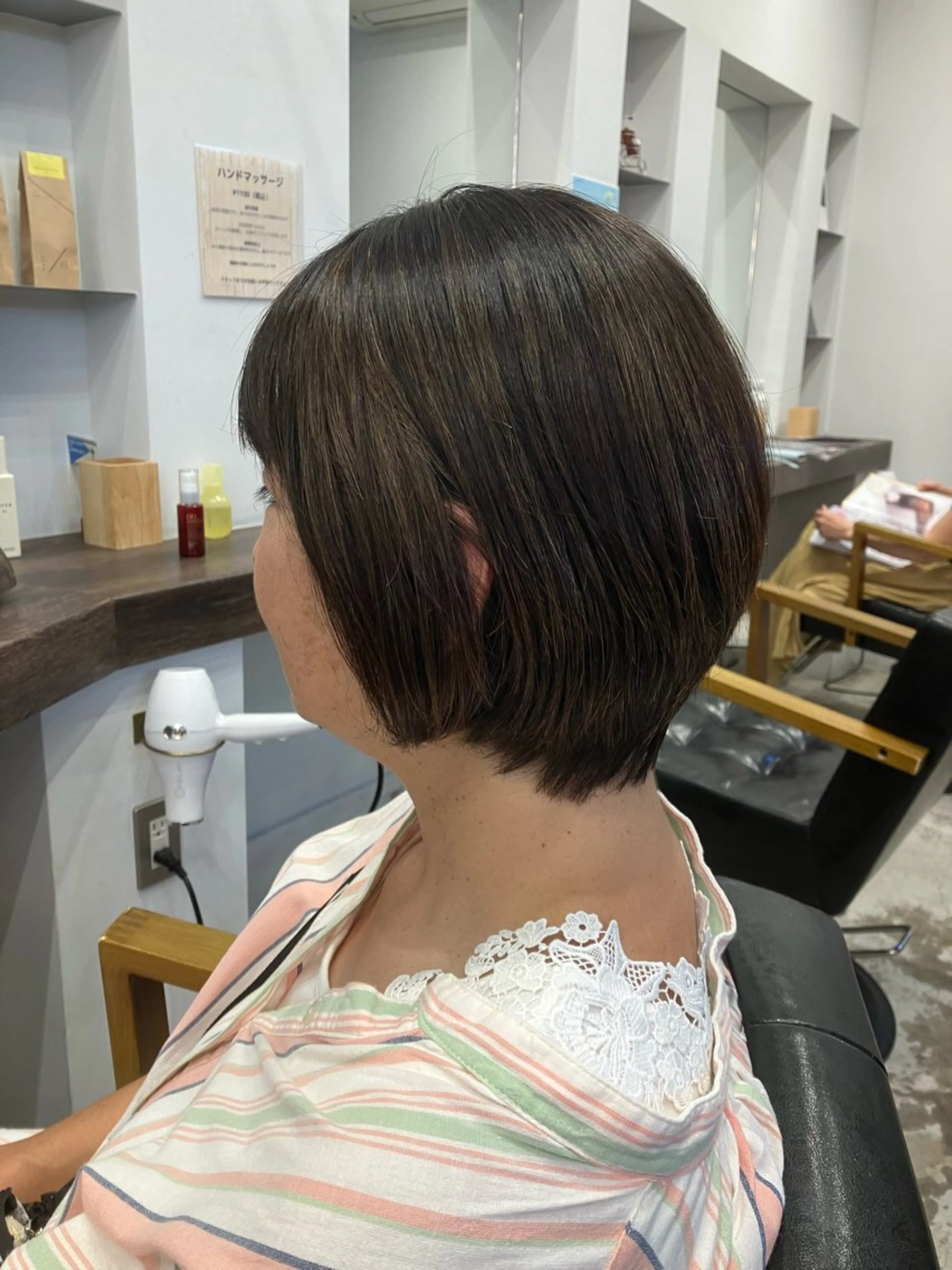 ショート ショートヘア Riant Meguのヘアスタイル