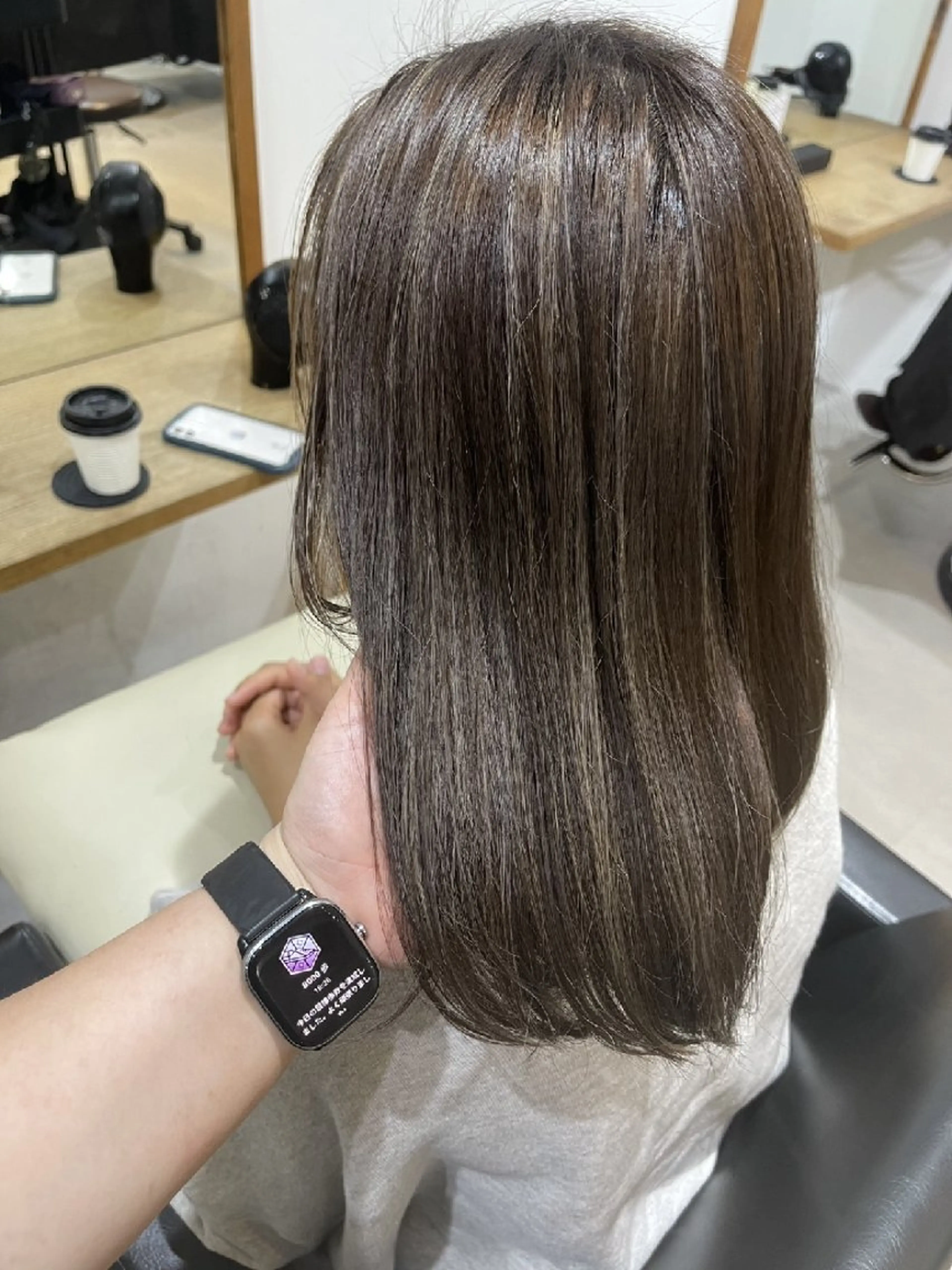 ショート ハイライト カット ヘアカラー トリートメント ボブ人気No,1✨ TAME副店長のヘアスタイル