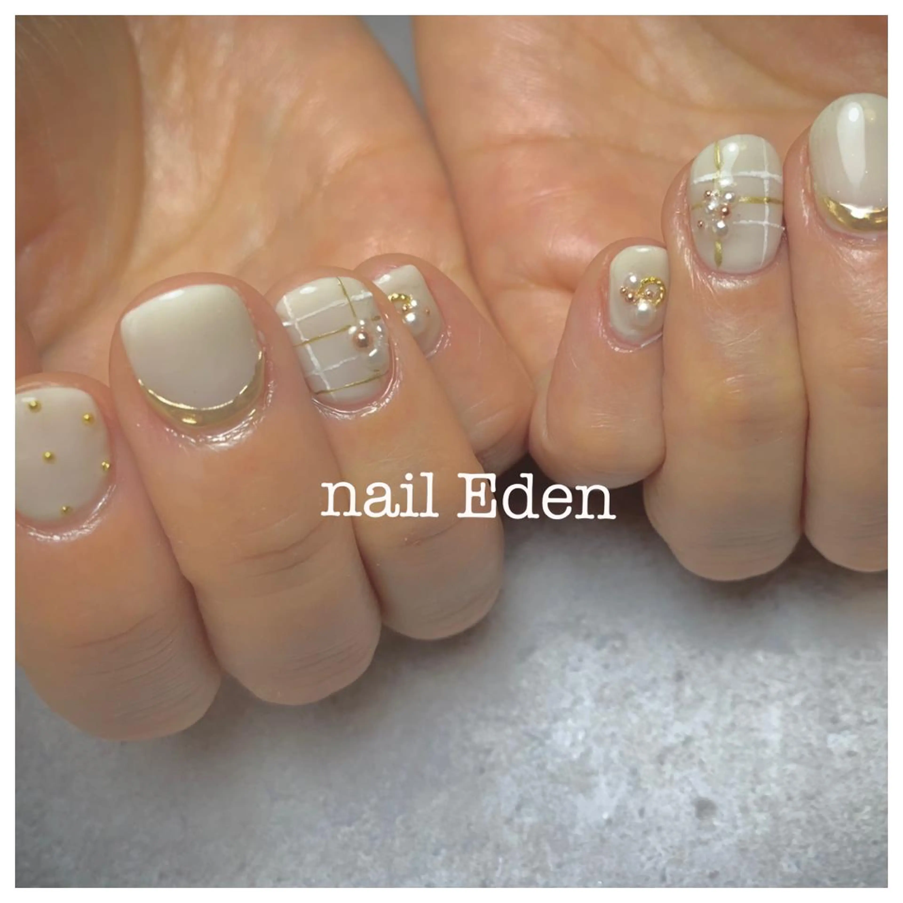 ネイル 持ち込み Eden ♾️のネイルデザイン
