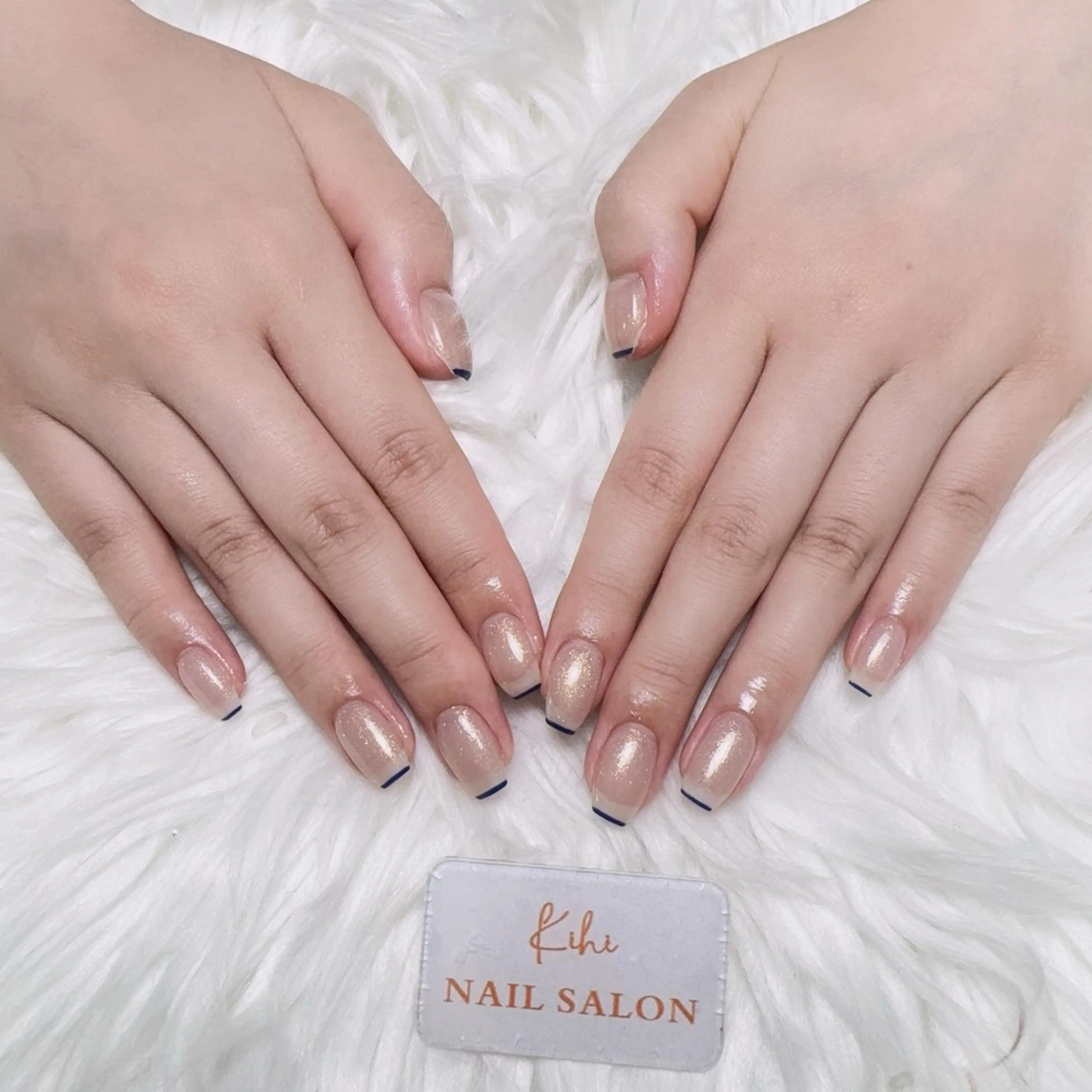 ネイル アートネイル フレンチネイル ジェルネイル グラデーション 韓国ネイル ハンドネイル ハンドケア さくら💮💮 【オフ無料】のネイルデザイン