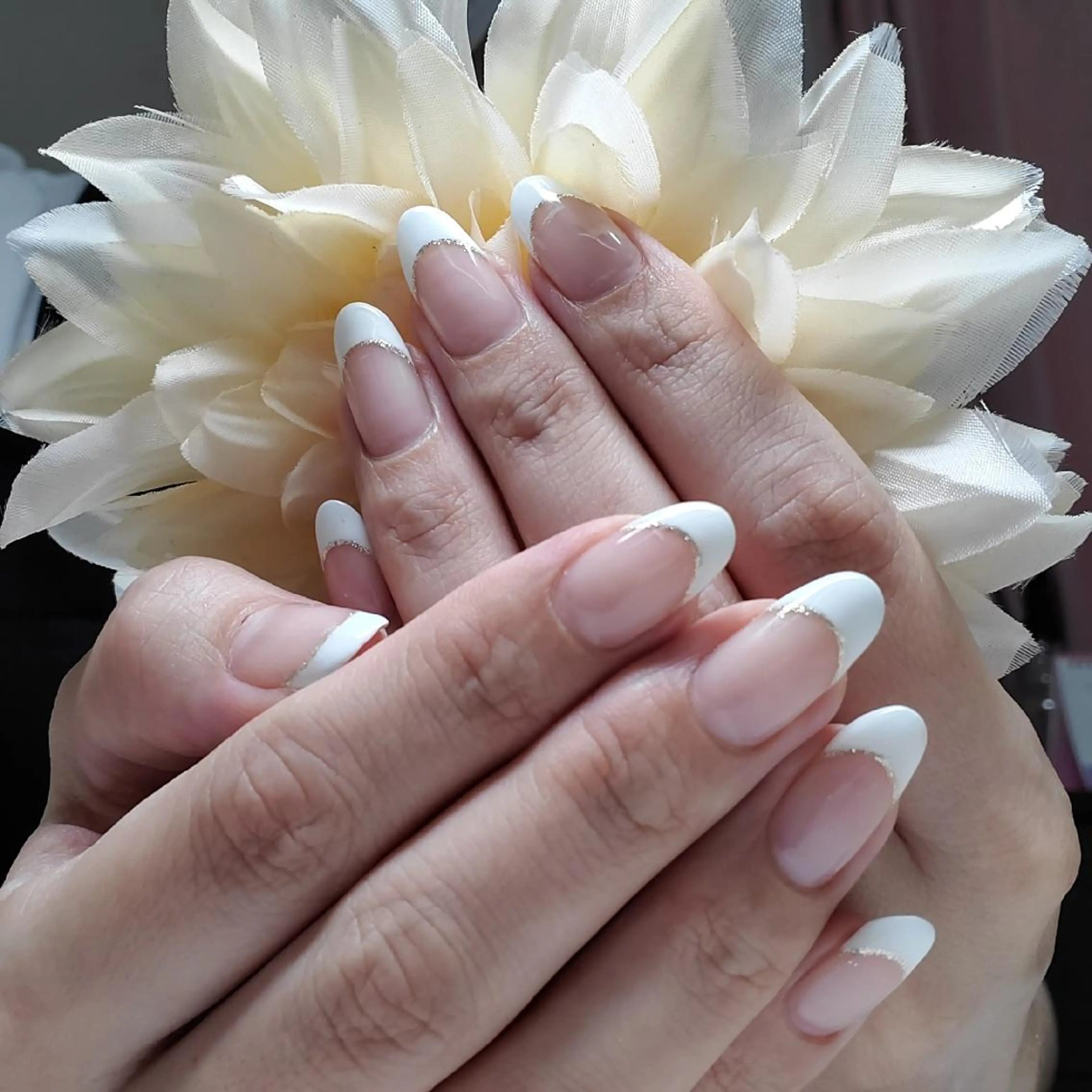 【オフなし】フレンチネイルの写真