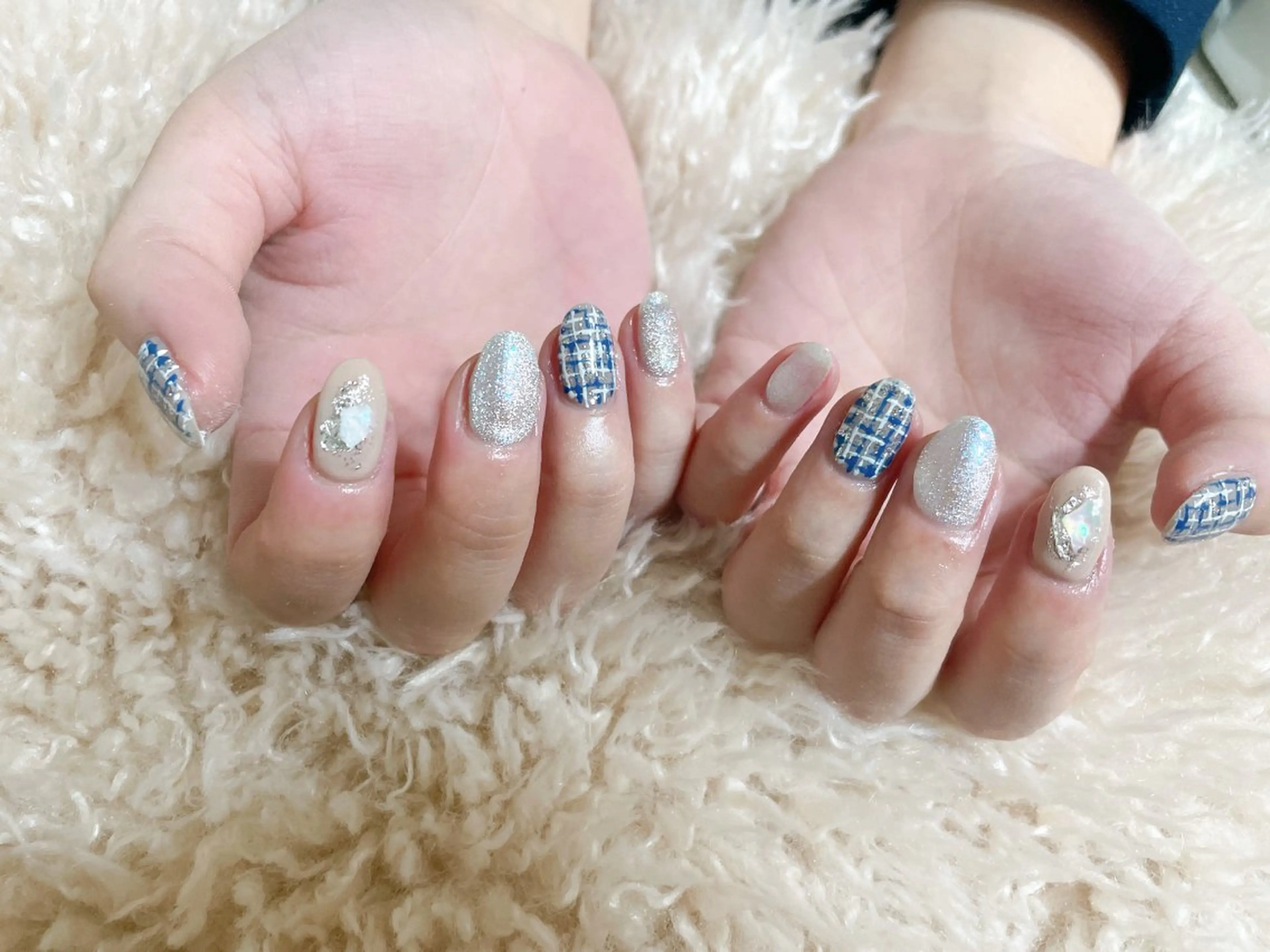 ネイル ジェルネイル 韓国ネイル パラジェル ハンドネイル kikinail 溝の口のネイルデザイン