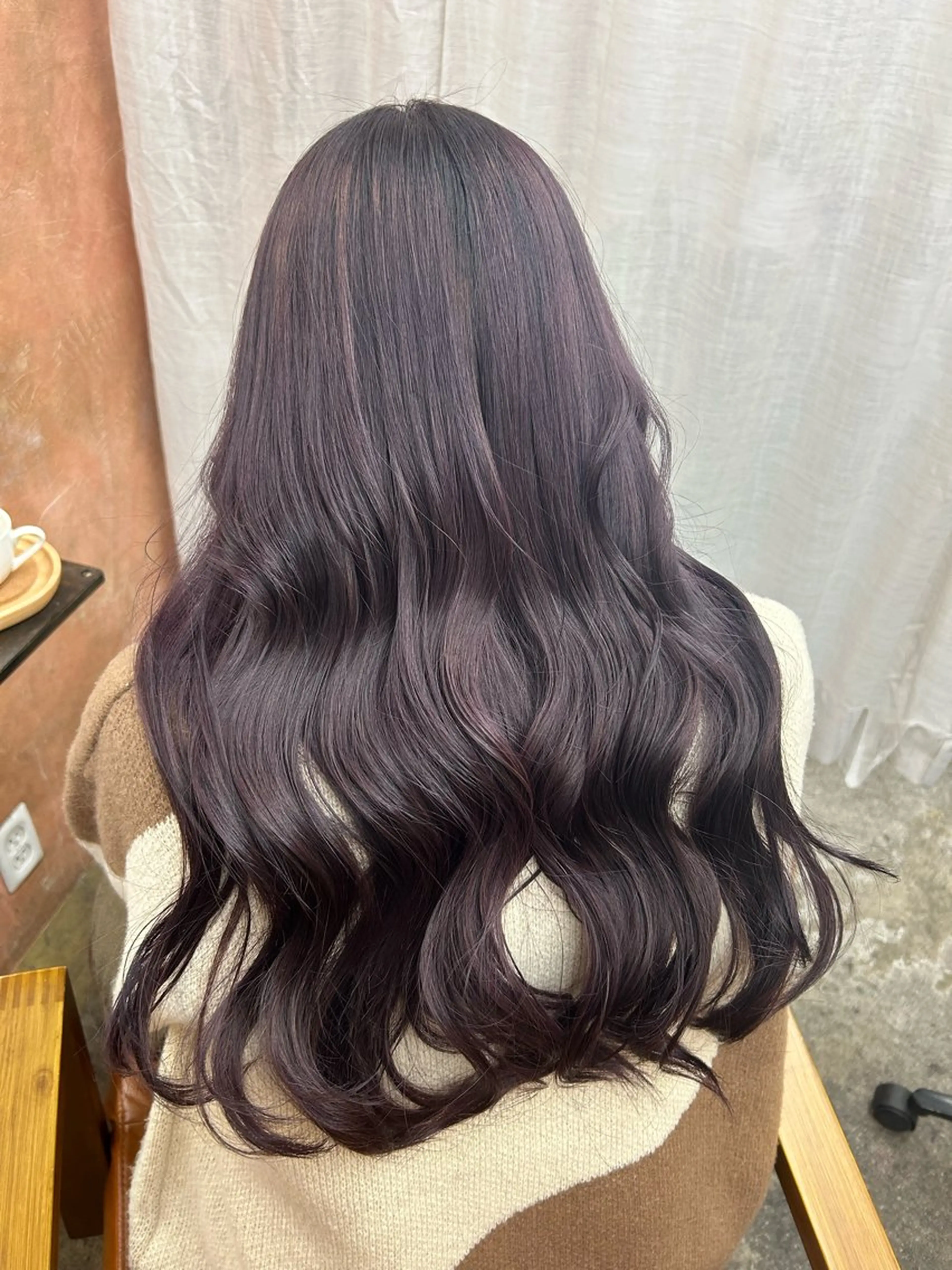 ロング ヘアカラー トリートメント Retsu /UniQのヘアスタイル