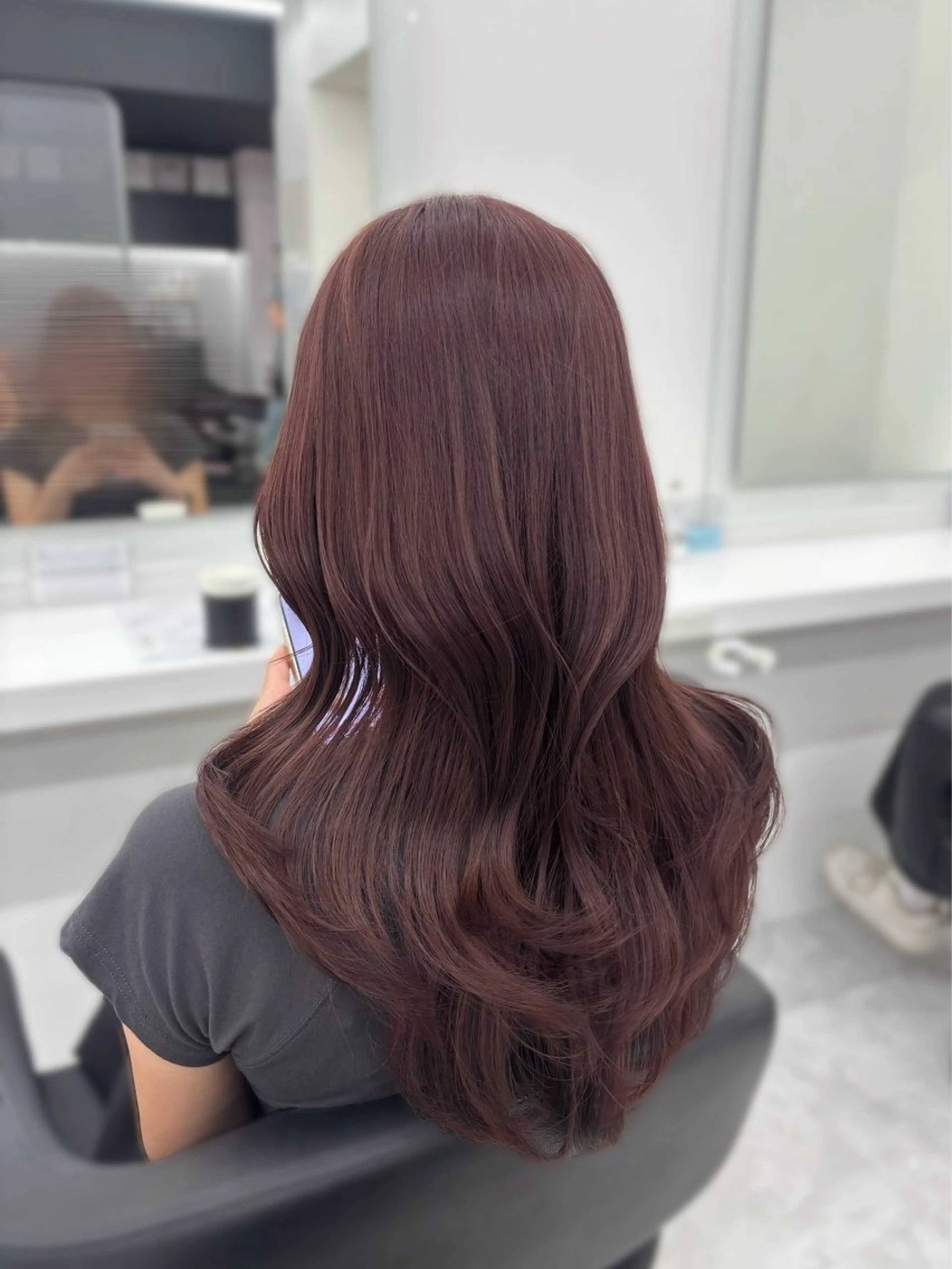 カラー かわいい艶髪🤍 れいな🤍のヘアスタイル