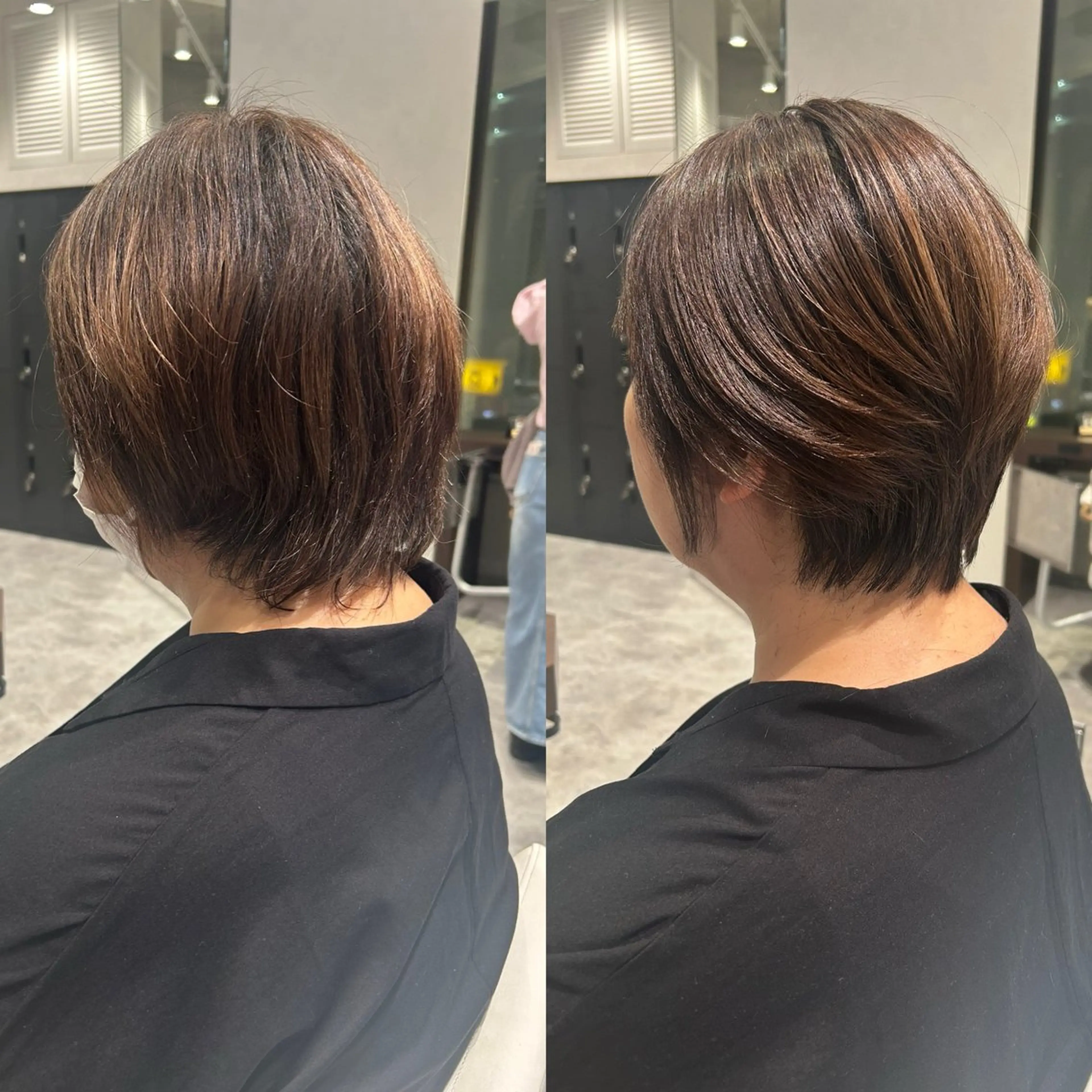 ショート 🫧透明感イルミナ カラー🫧三浦菜々子のヘアスタイル