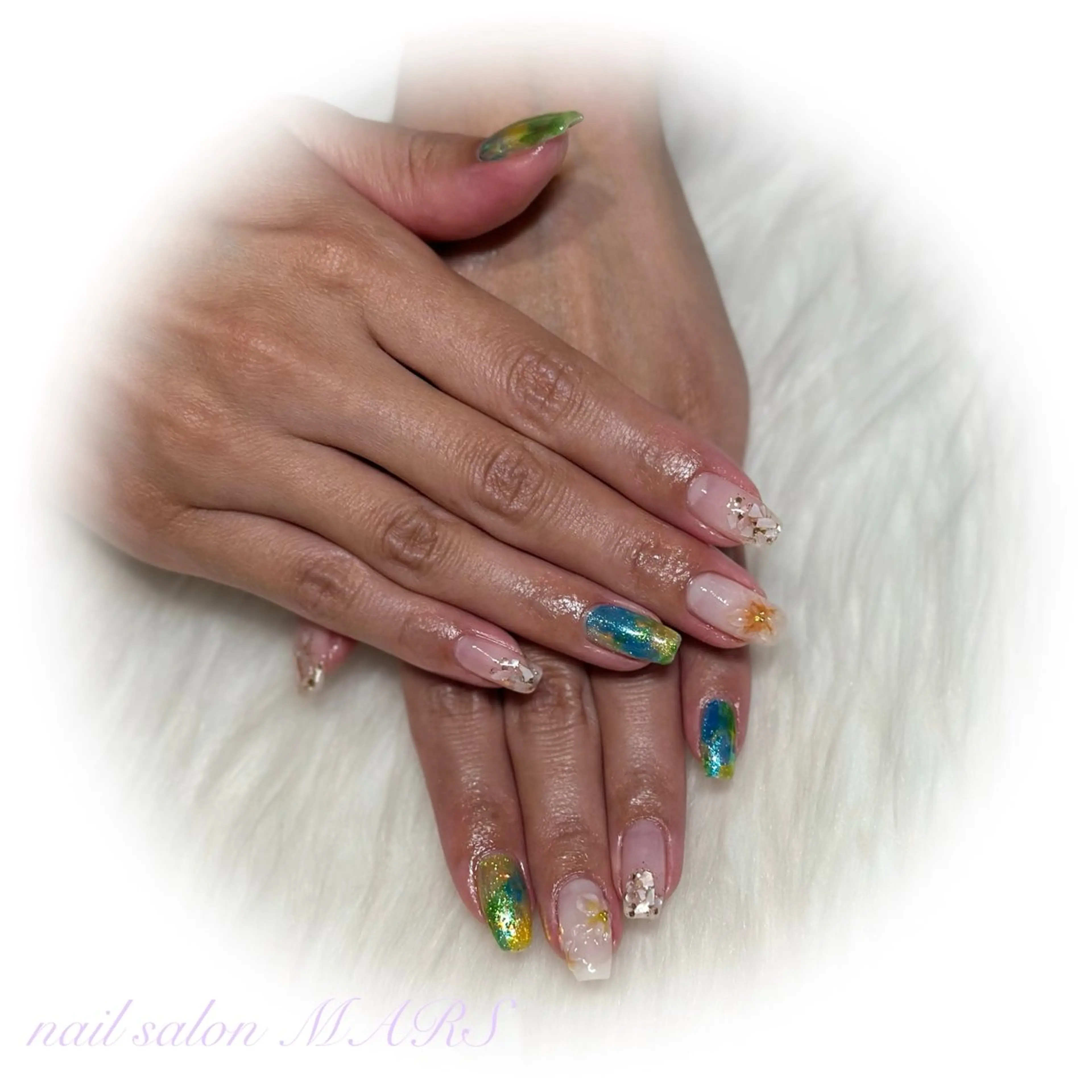 ネイル ハンドネイル nail salon MARSのネイルデザイン